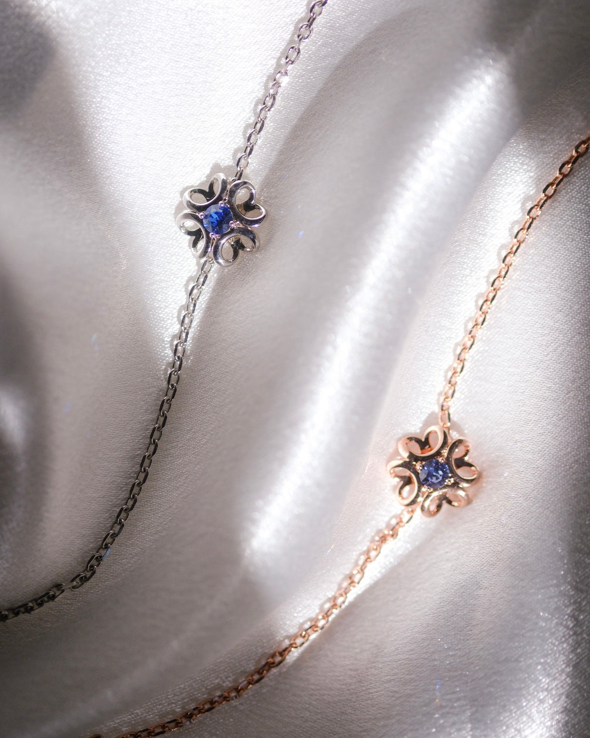 Faith Plus+ Bracelet | 925 Sterling Silver – 18K White Gold / Rose Gold Plating