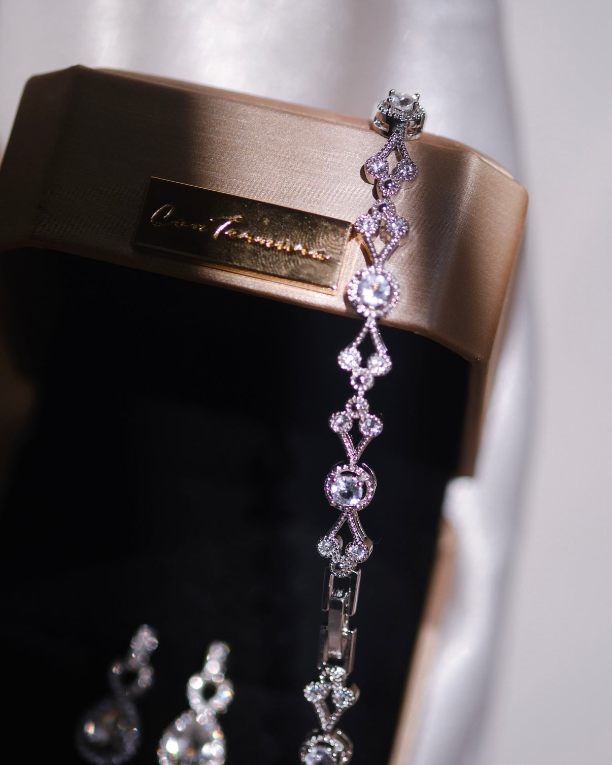 In the Next Life: Memory Wave Statement Bracelet (Silver) Set