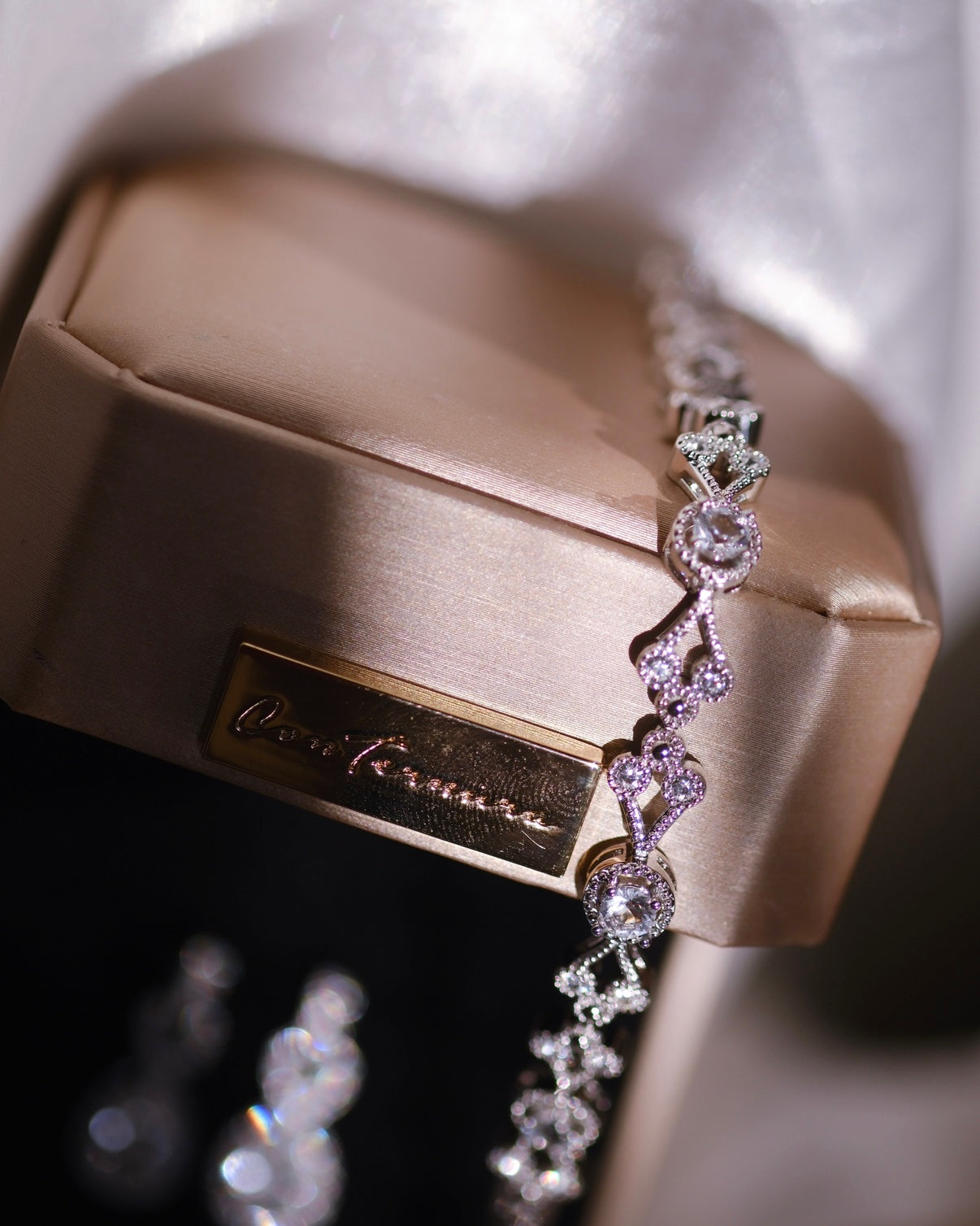 In the Next Life: Memory Wave Statement Bracelet (Silver) Set