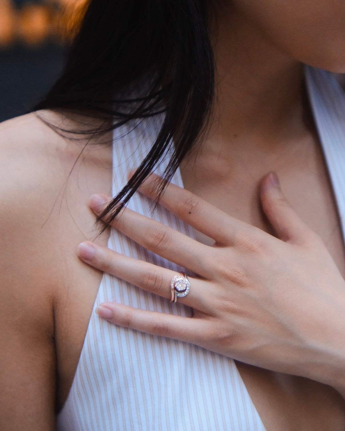 Soulmate : 18k Gold plated ring set