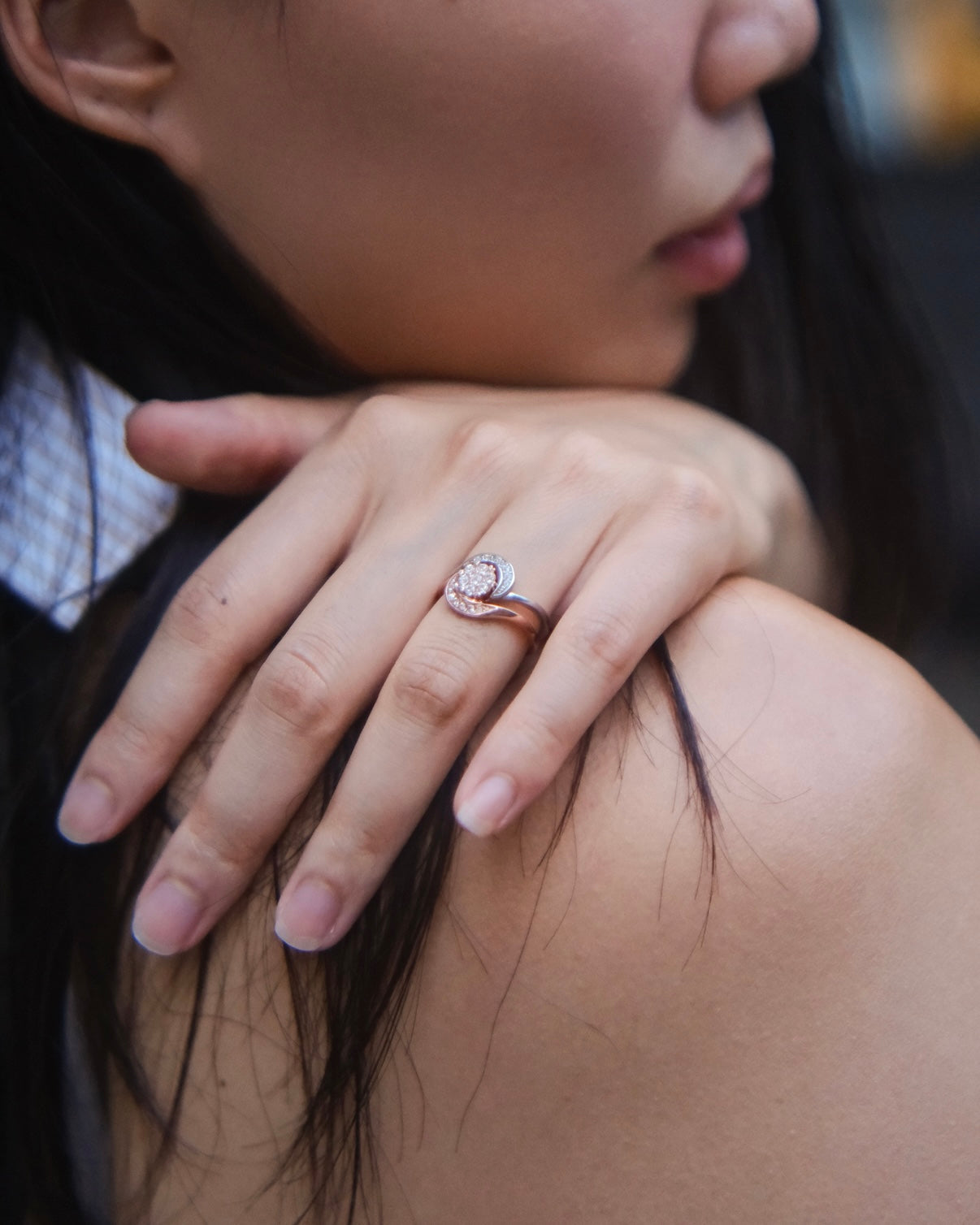 Soulmate : 18k Gold plated ring set