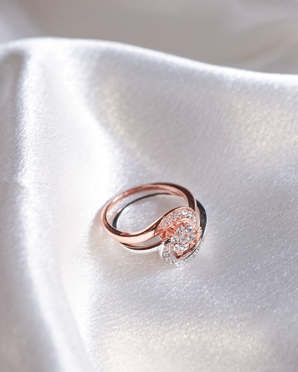 Soulmate : 18k Gold plated ring set