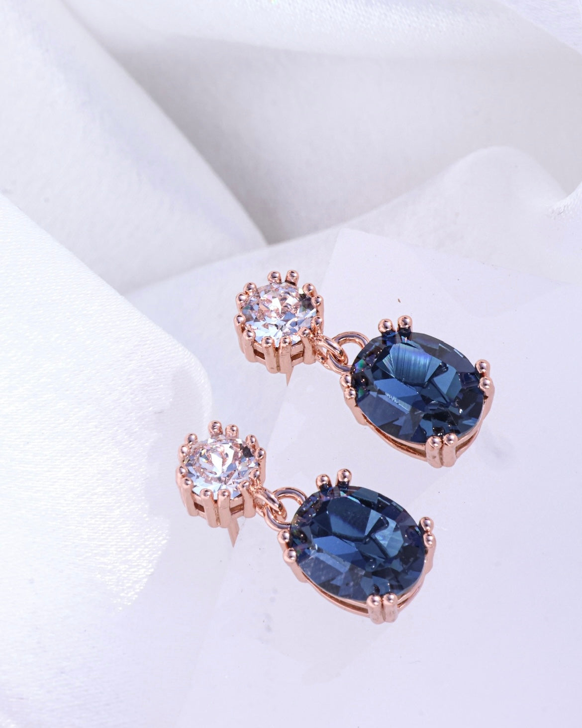 The Lake - Blue Oval Crystal