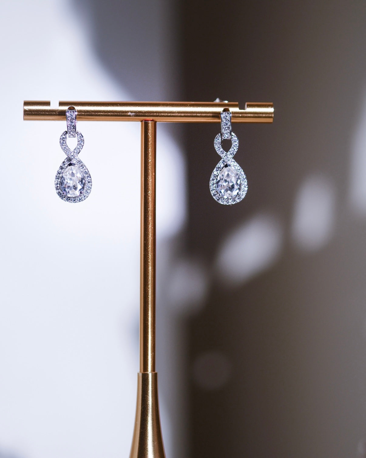 Infinite Facet- elegant, classy earrings