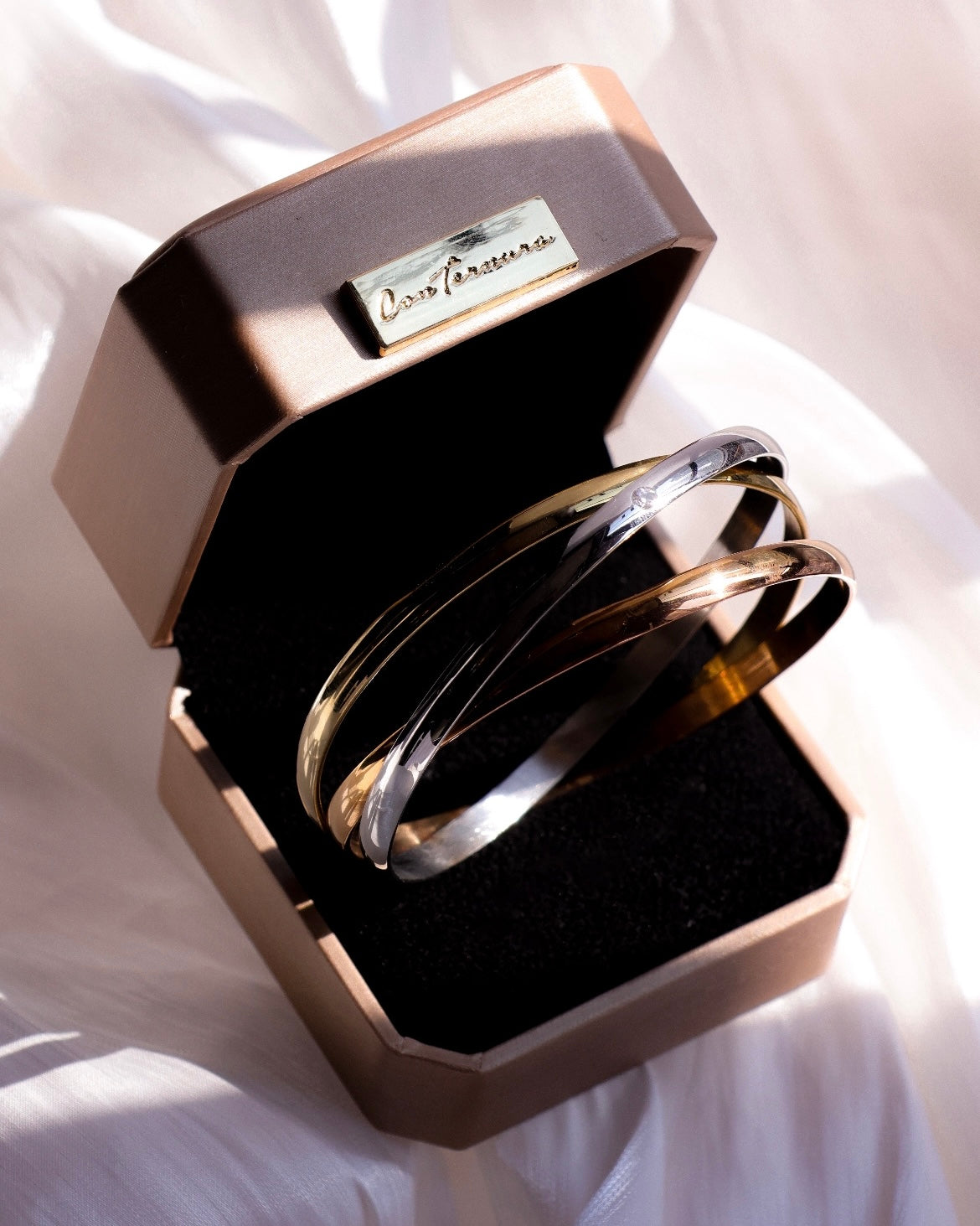 Horus Bangle | three layers arm bangle