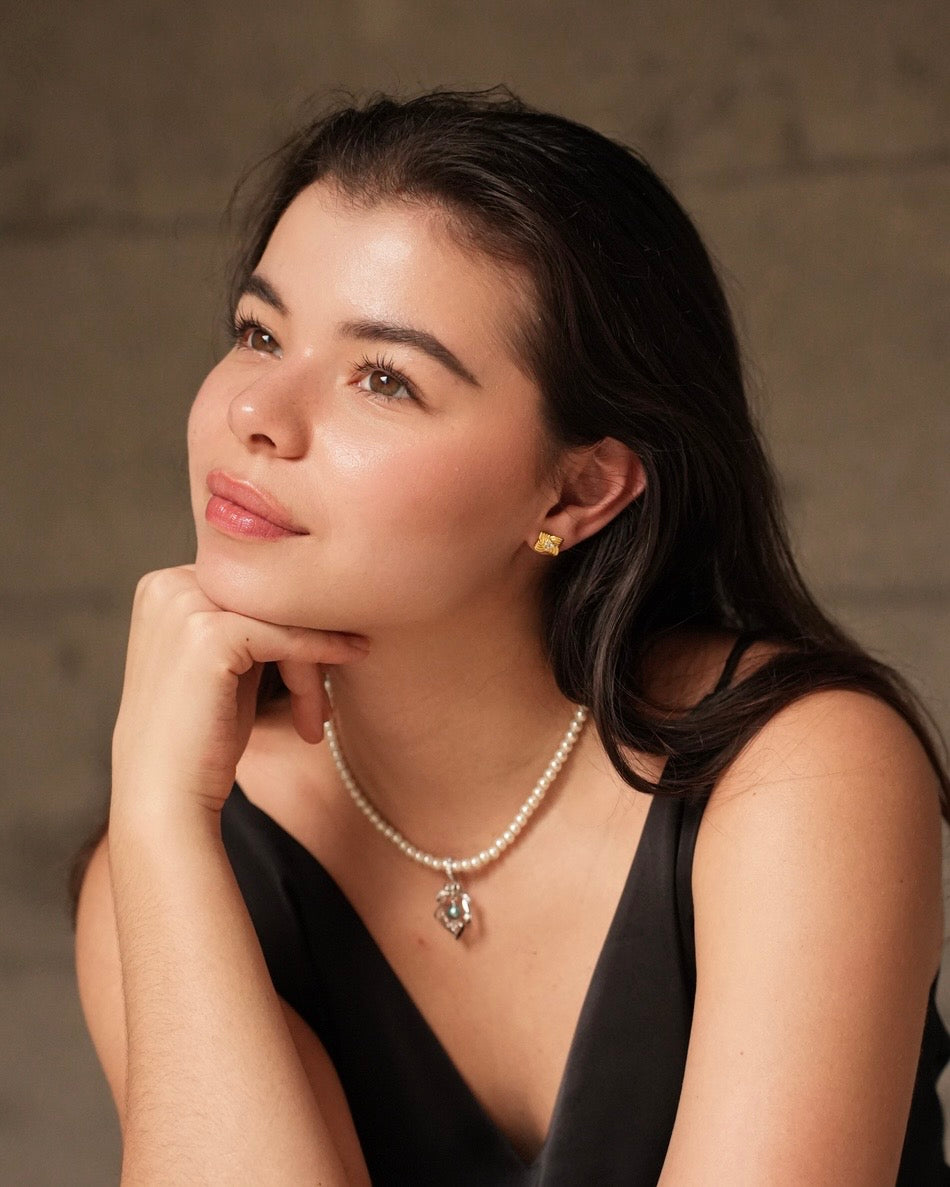 Golden Gale Wind Earrings 18k Gold-Plated, Luxury Talisman Jewelry