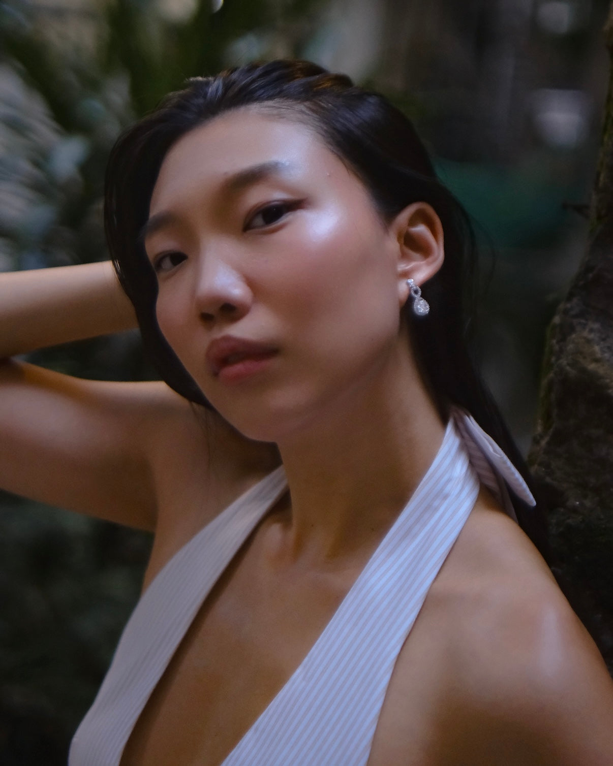 Infinite Facet- elegant, classy earrings