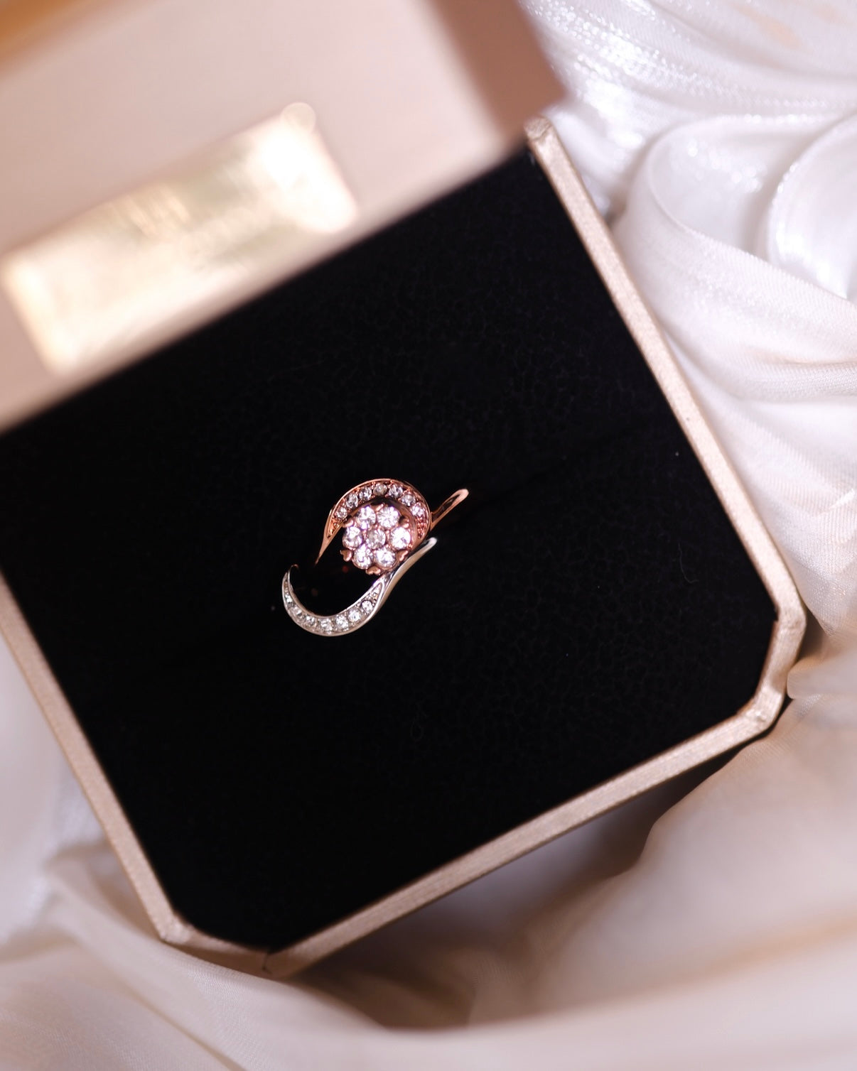 Soulmate : 18k Gold plated ring set