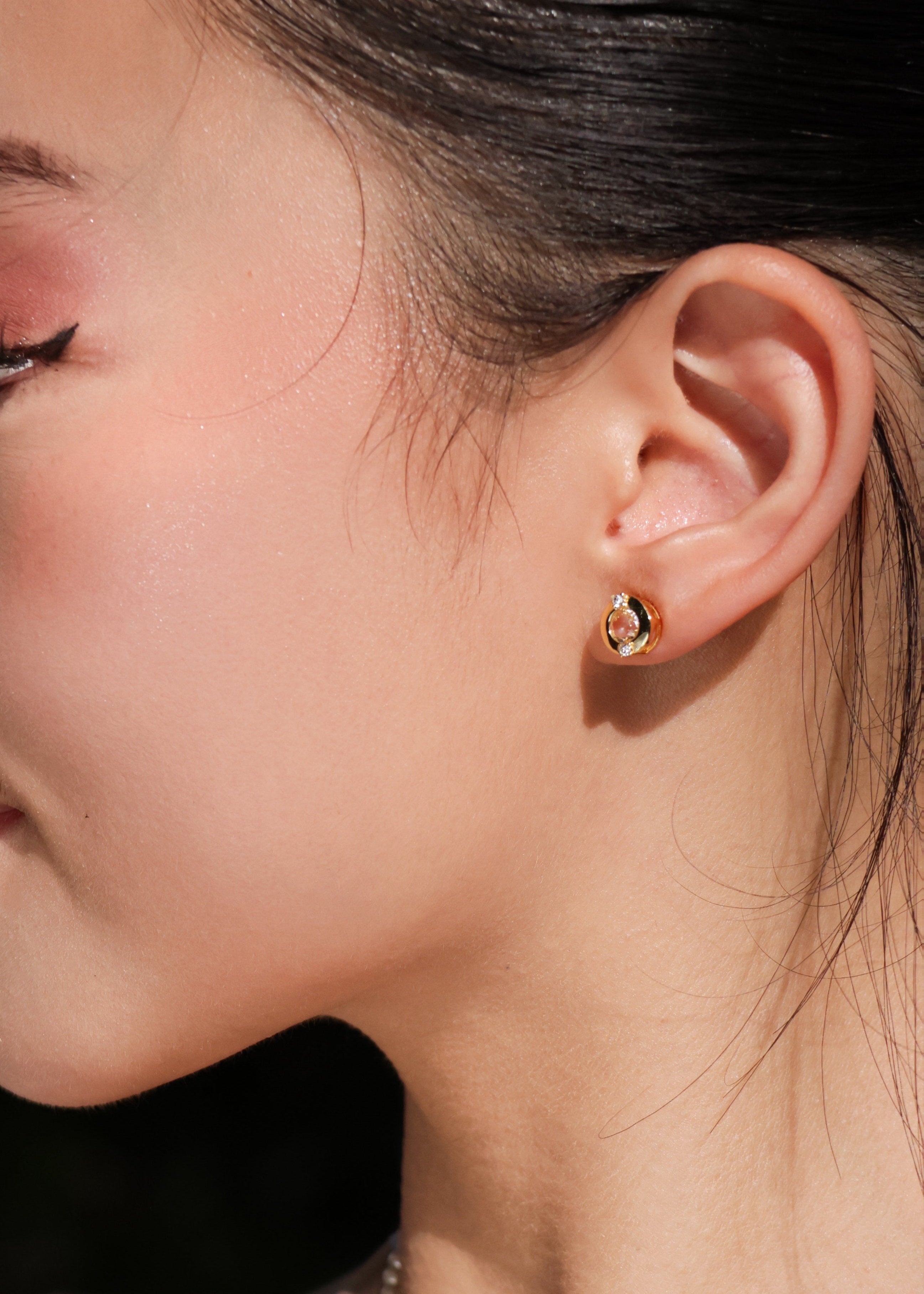 Golden Snitch | shining Ear studs