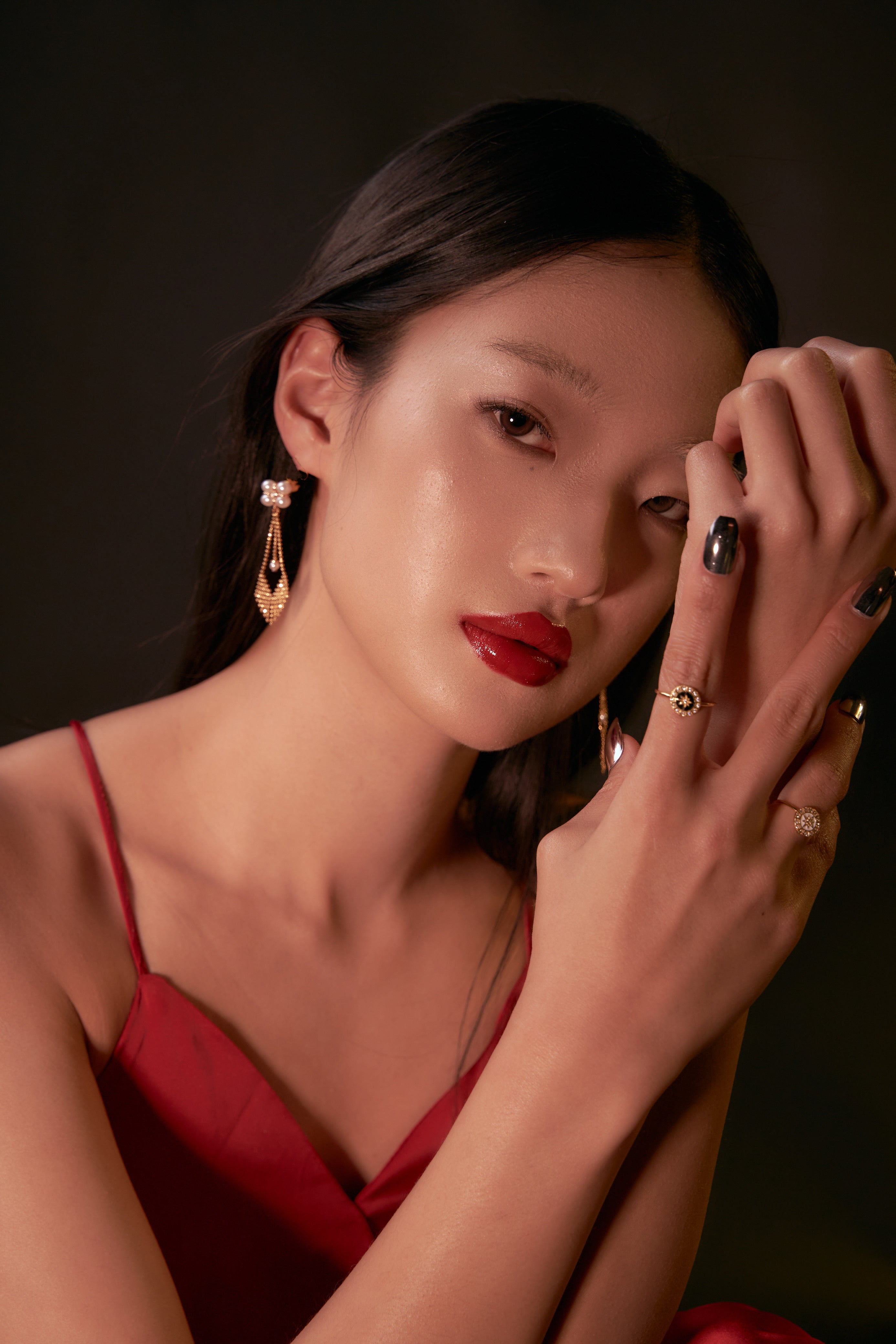 Sky Compass - Collection Peterpan | Friendship ring - silver plated with 18k Gold - chic -  European art