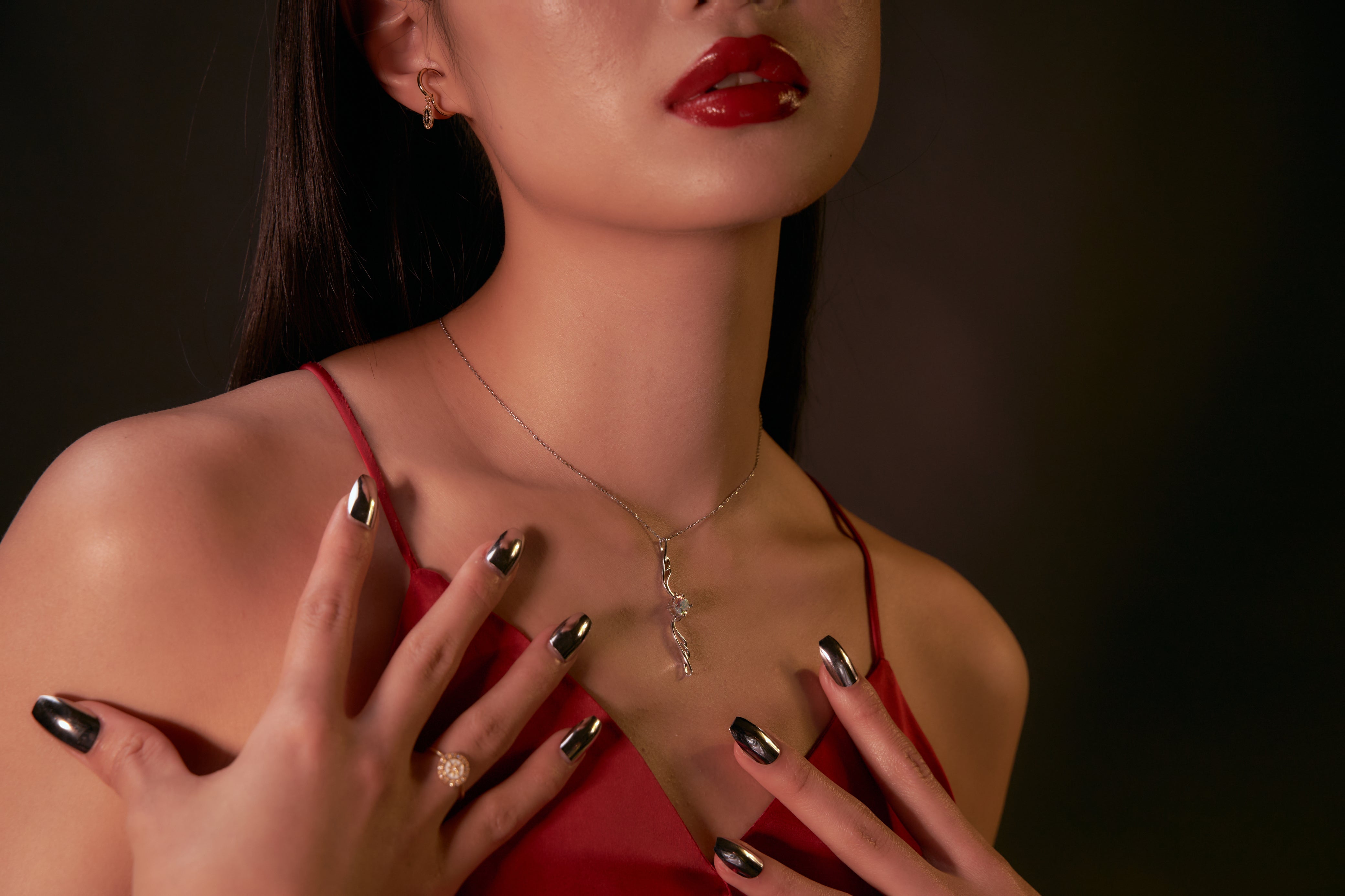 Sky Compass - Collection Peterpan | Friendship ring - silver plated with 18k Gold - chic -  European art