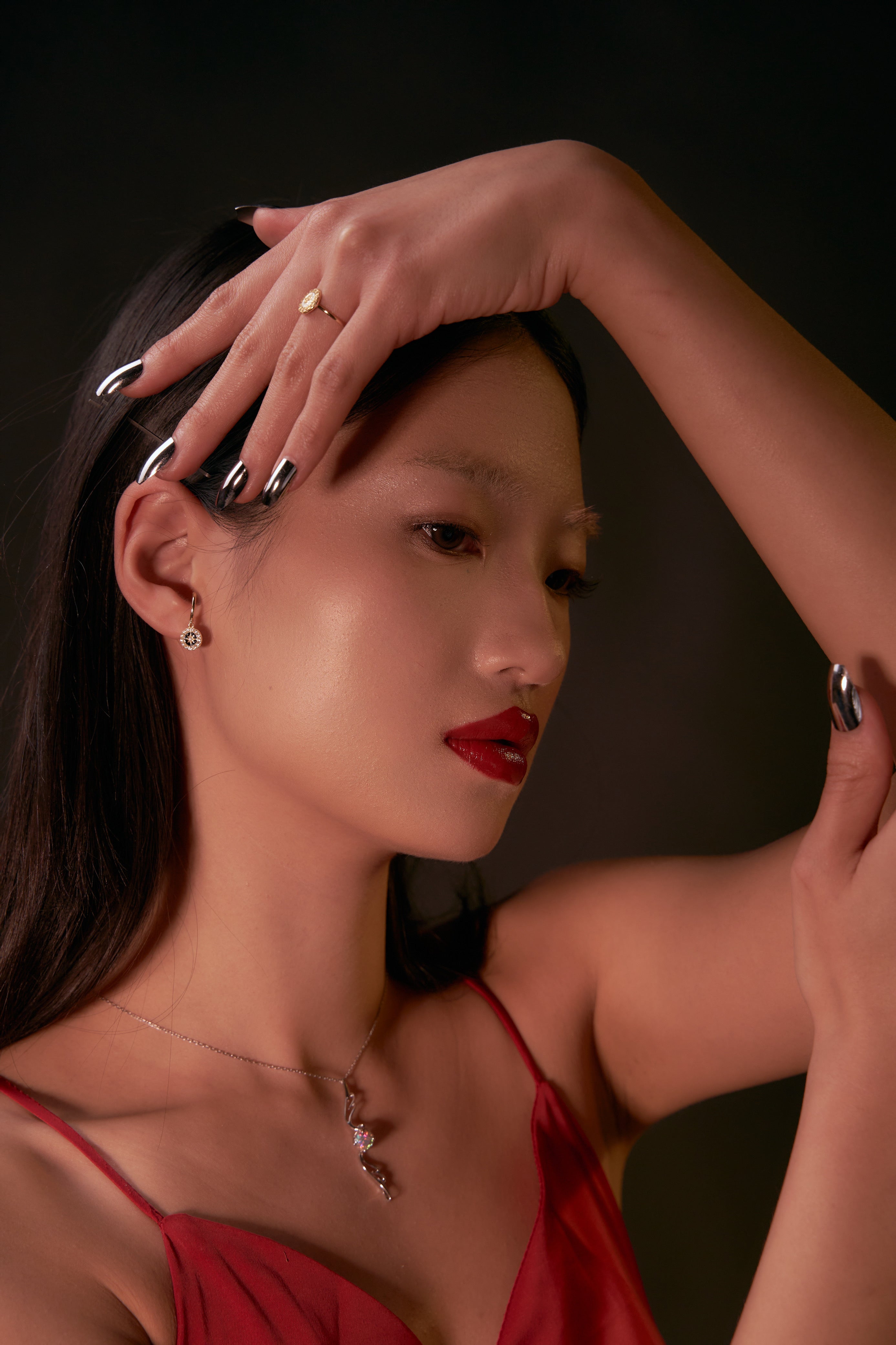 Sky Compass - Collection Peterpan | Friendship ring - silver plated with 18k Gold - chic -  European art