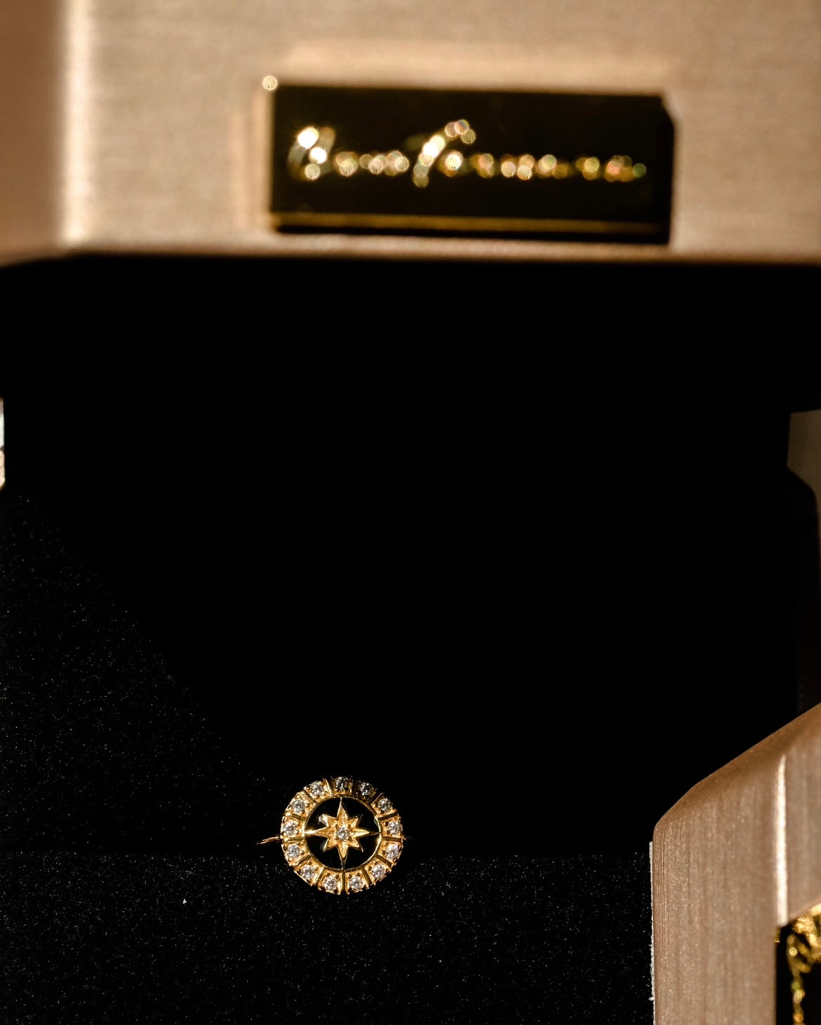 Sky Compass - Collection Peterpan | Friendship ring - silver plated with 18k Gold - chic -  European art