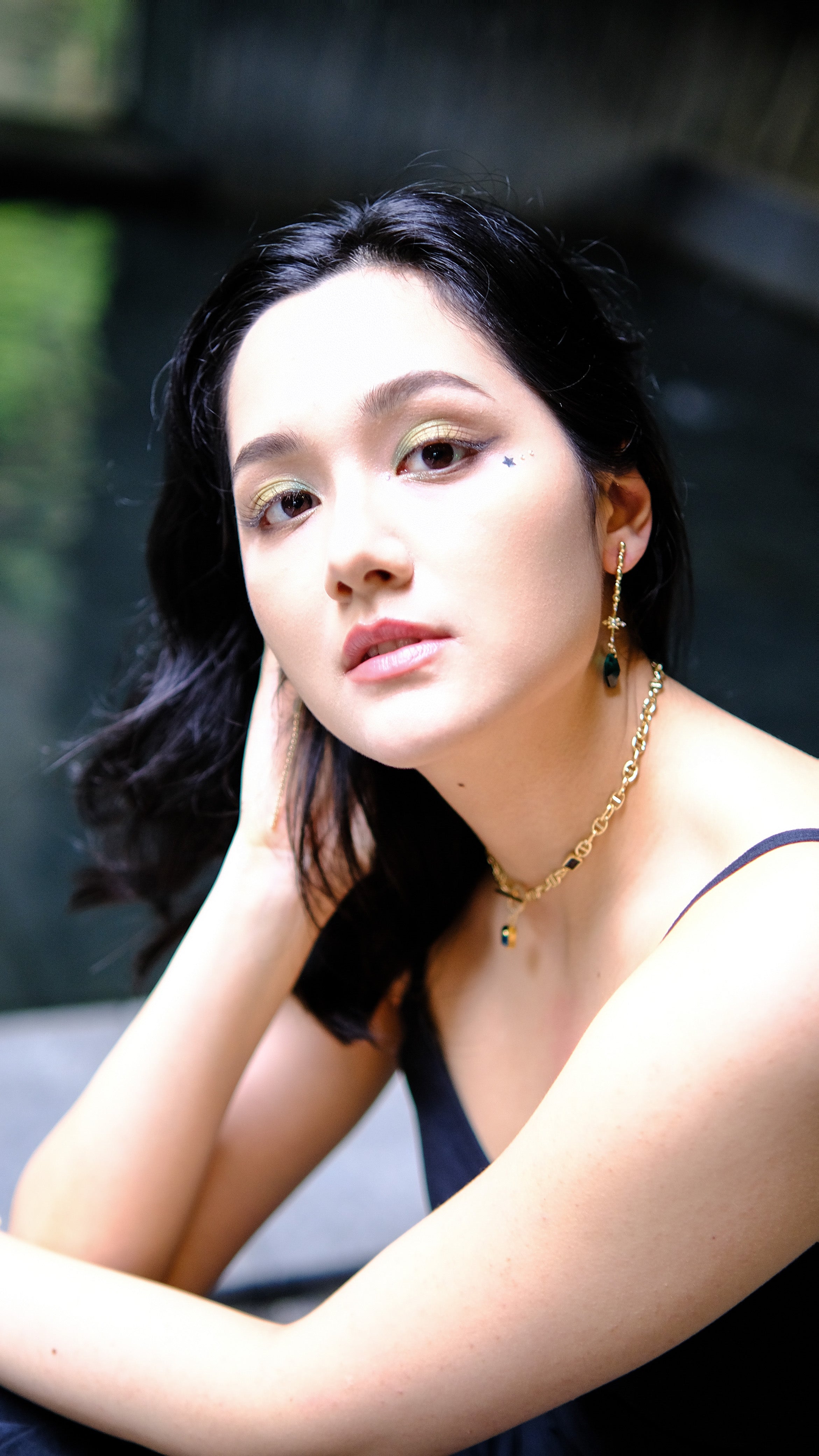 Peterpan - Collection Peterpan in Neverland | Luxurious green Swarovski crystal - elegance and artsy