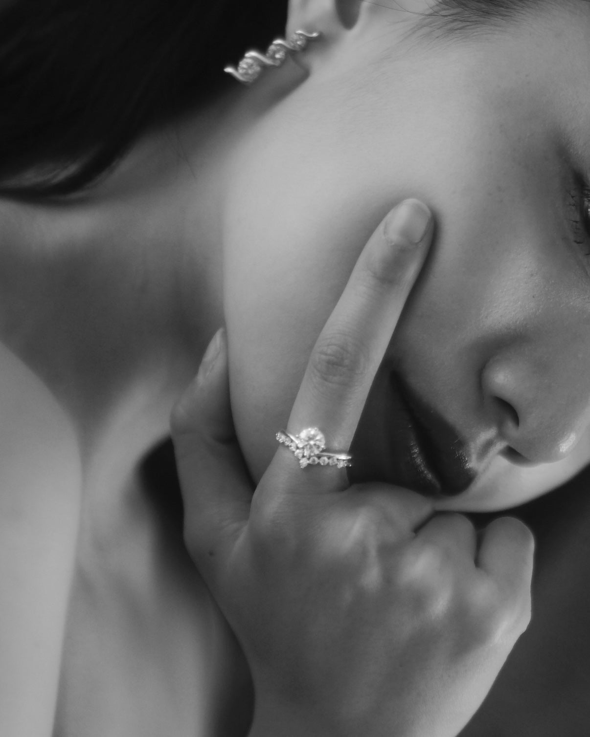 Swan Lake | Love yourself before loving someone- 1 carat diamond