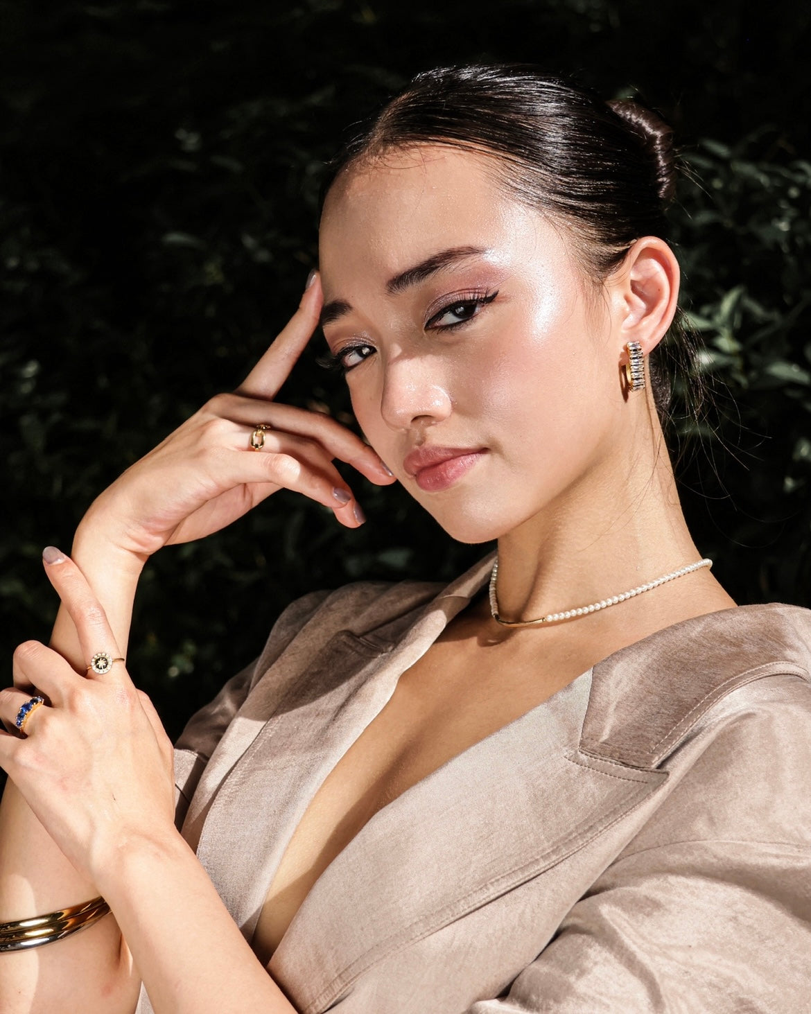 Grand Staircase Earrings| Emerald Cut