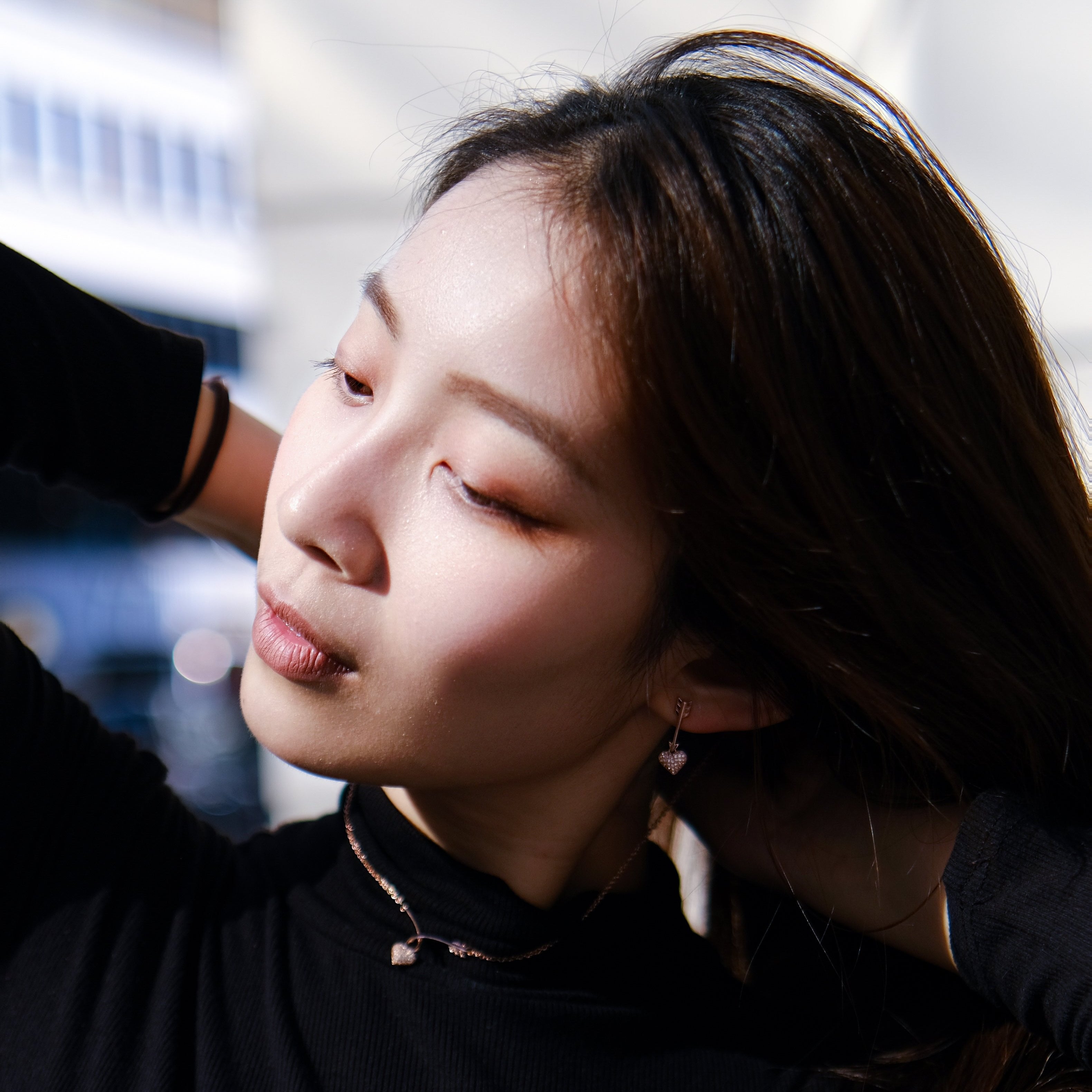 Cupid's Arrow (Set: necklace+earrings) - Valentine's Day Special - French classy design