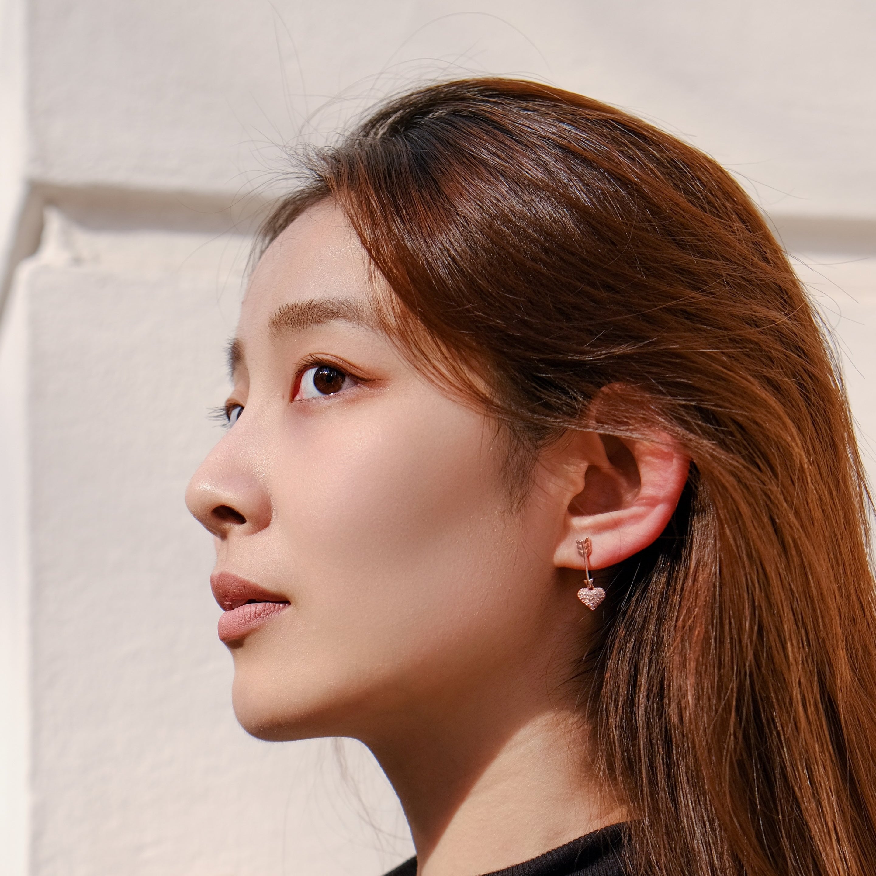 Cupid's Arrow (Set: necklace+earrings) - Valentine's Day Special - French classy design