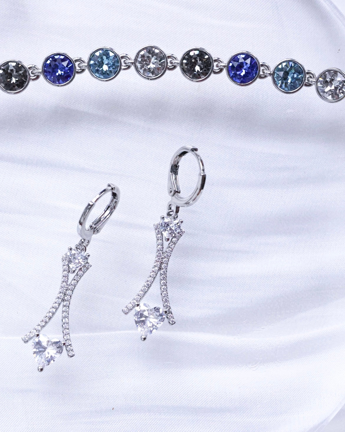 The City of Love | Heart shape Earrings