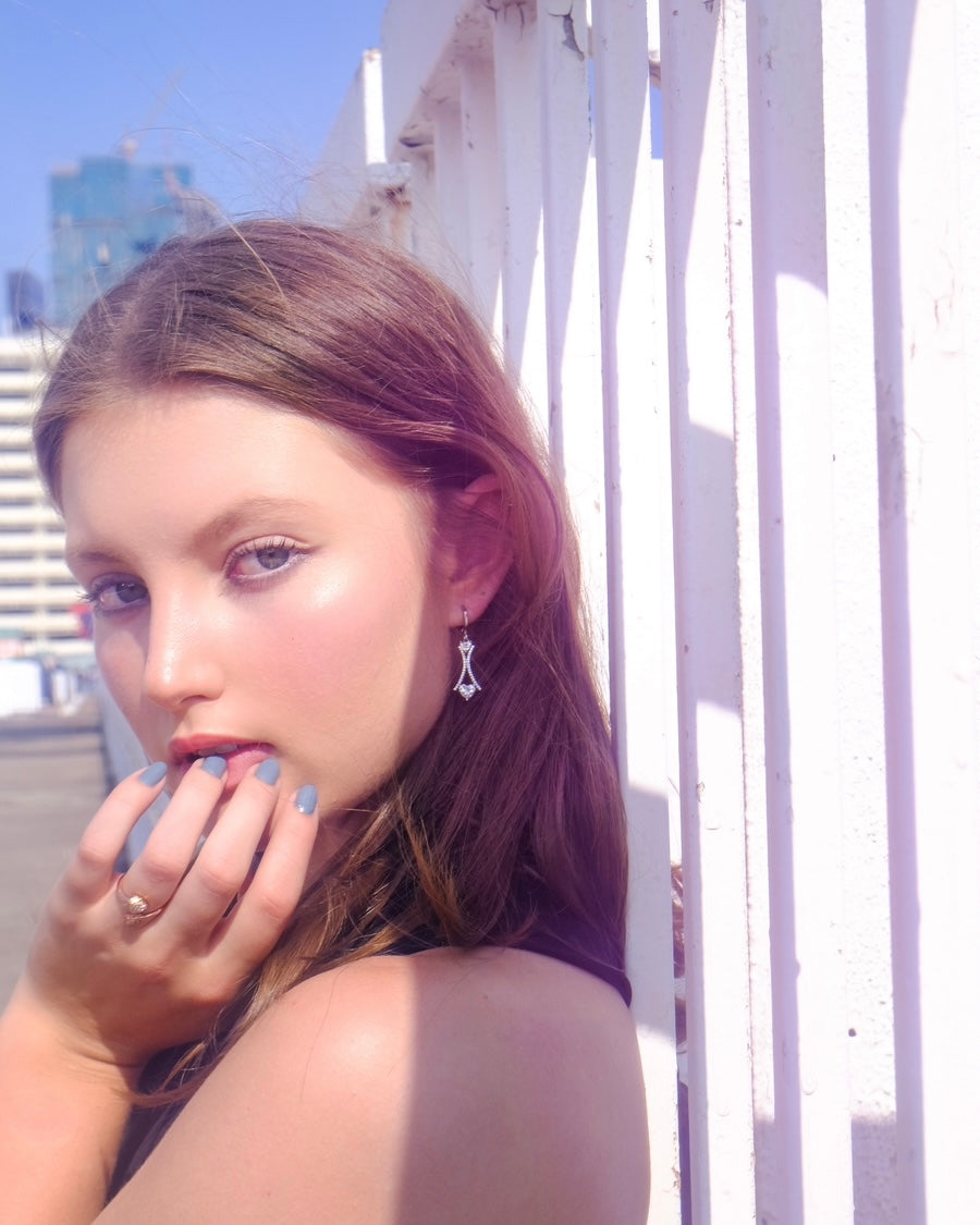 The City of Love | Heart shape Earrings