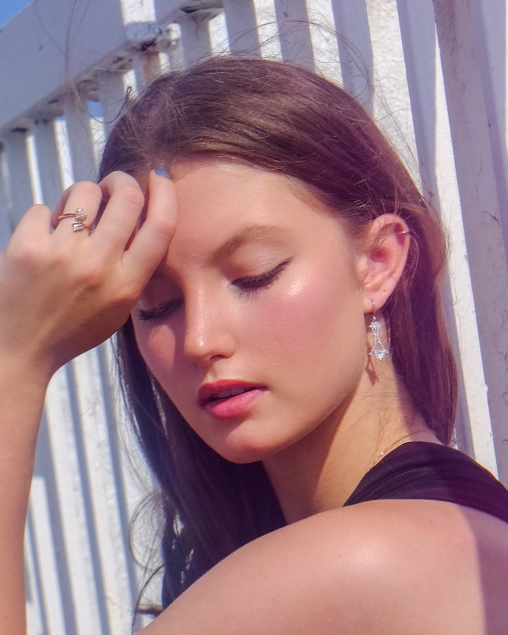 The City of Love | Heart shape Earrings