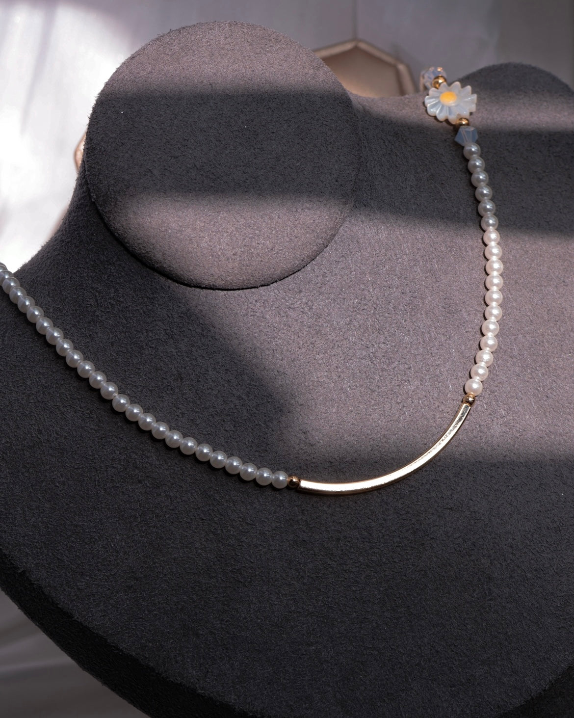 Ray of Sunshine Choker-  2-way to wear| Pearl choker - Classy and cute