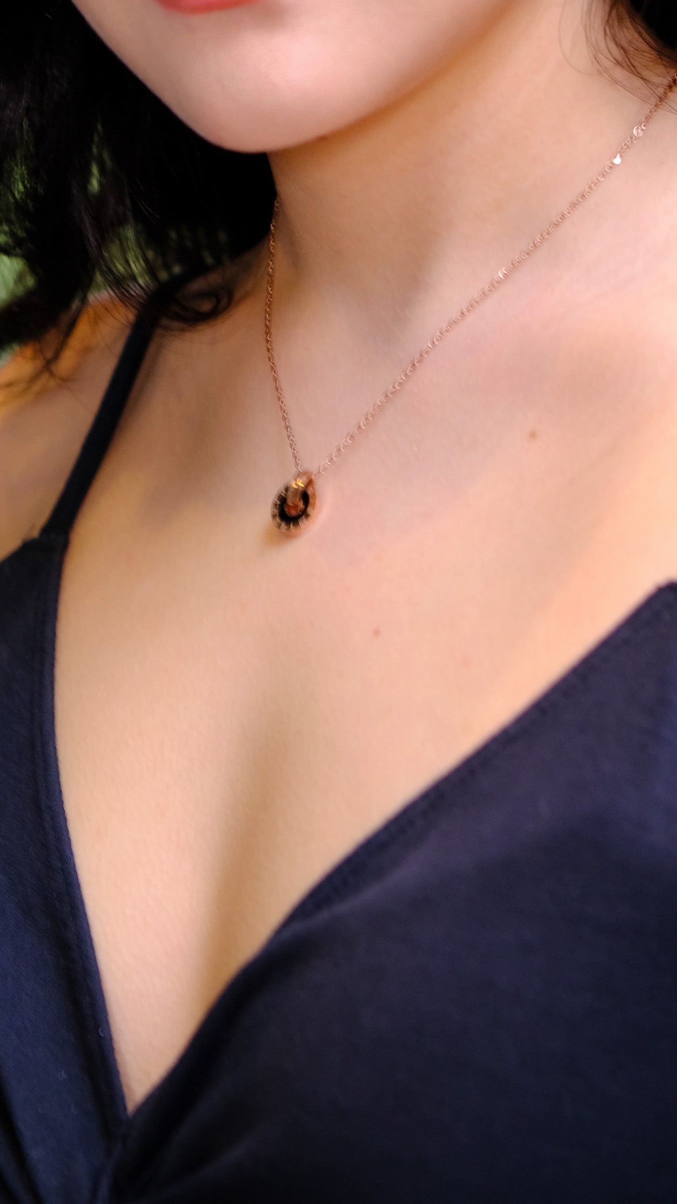 Trust - Collection Peterpan - Necklace - if the clock won't tik - Titanium - 100% anti rust