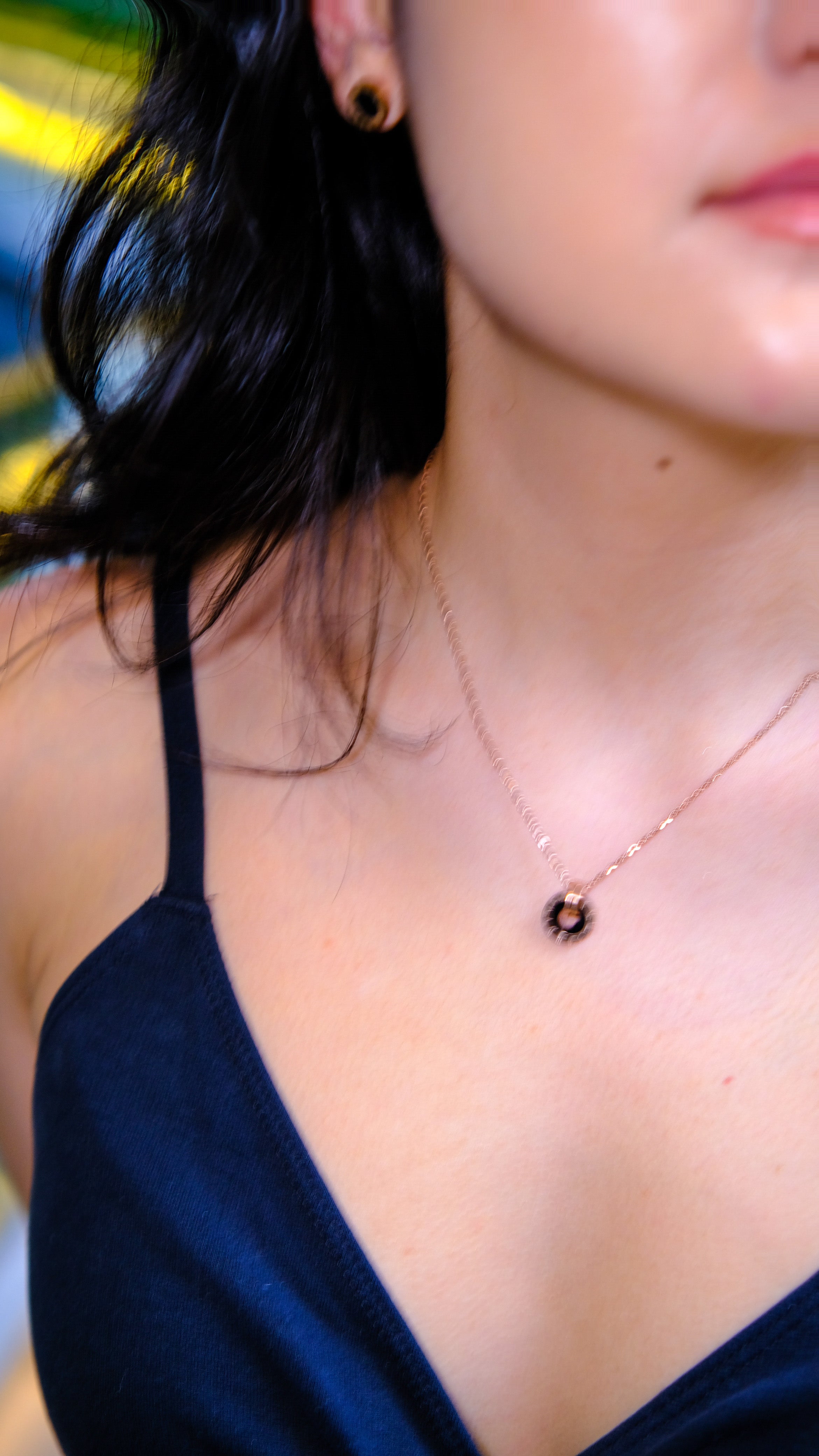 Trust - Collection Peterpan - Necklace - if the clock won't tik - Titanium - 100% anti rust