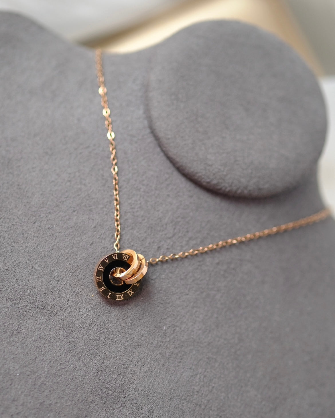 Trust - Collection Peterpan - Necklace - if the clock won't tik - Titanium - 100% anti rust