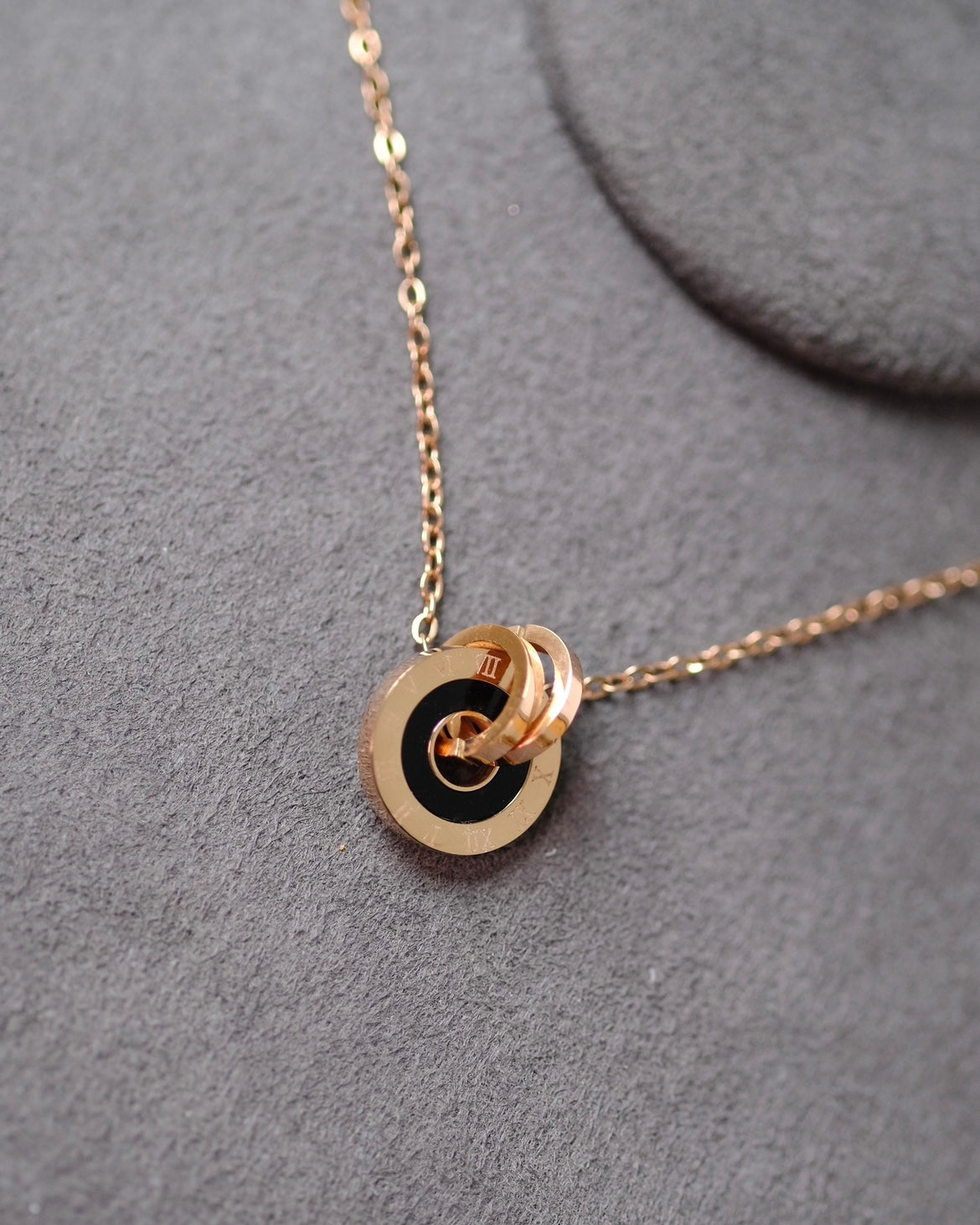 Trust - Collection Peterpan - Necklace - if the clock won't tik - Titanium - 100% anti rust