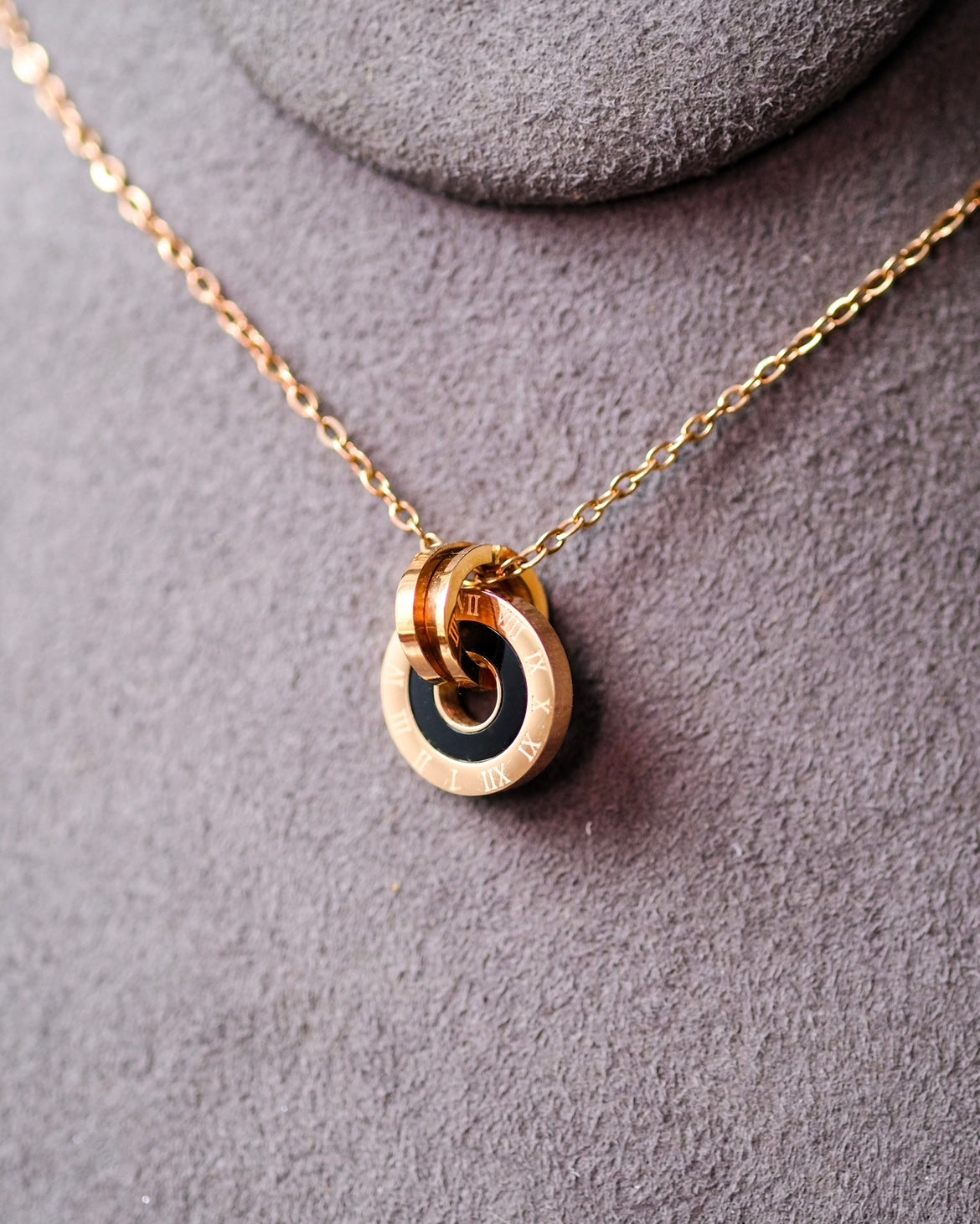 Trust - Collection Peterpan - Necklace - if the clock won't tik - Titanium - 100% anti rust