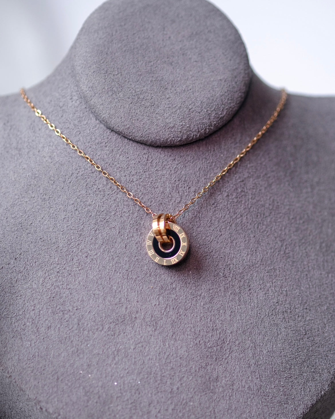 Trust - Collection Peterpan - Necklace - if the clock won't tik - Titanium - 100% anti rust