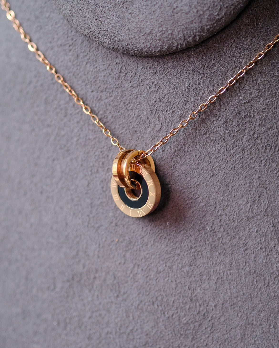 Trust - Collection Peterpan - Necklace - if the clock won't tik - Titanium - 100% anti rust