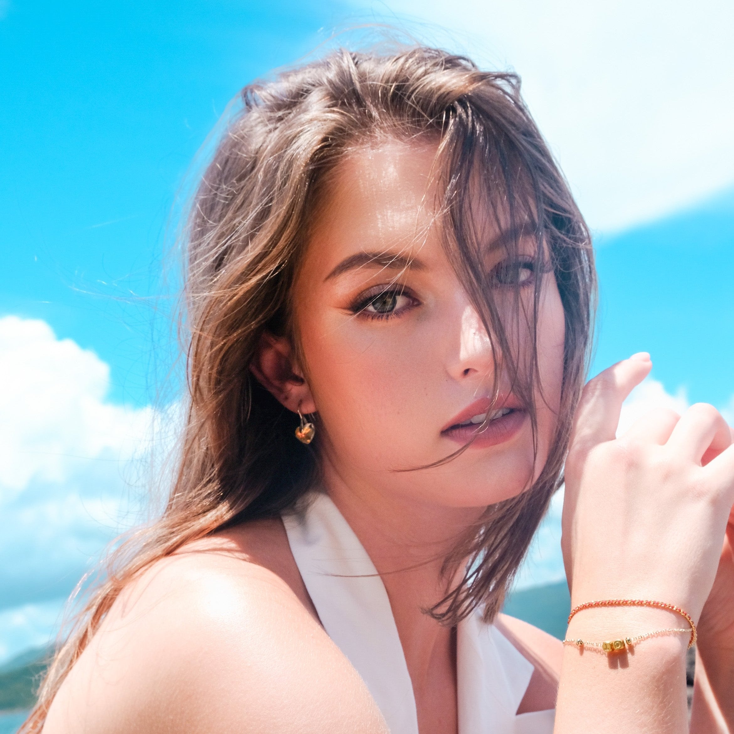 Crimson | Red Thread: Embrace the magic and let it guide you to your destined love - Adjustable Buckle- Two Capital letters