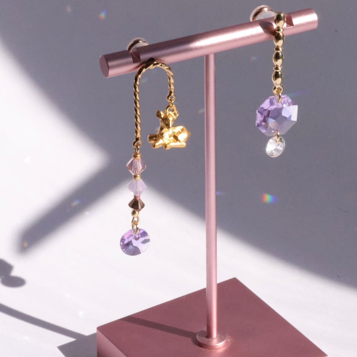 bag chain/ bracelet [2 in 1] Gem and the deer