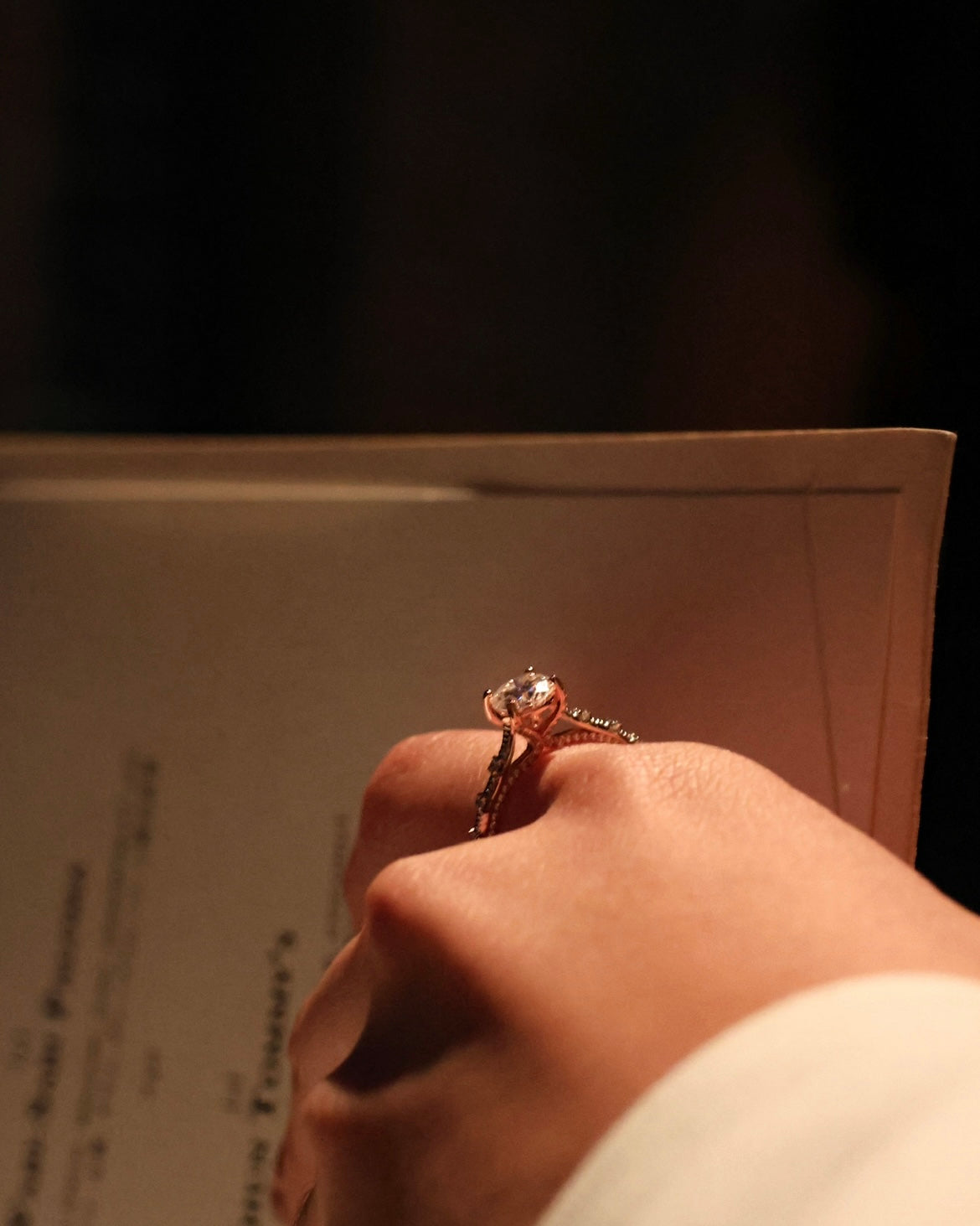 the Twist of Lullaby | Special Edition [Moissanite cupid cut diamond]