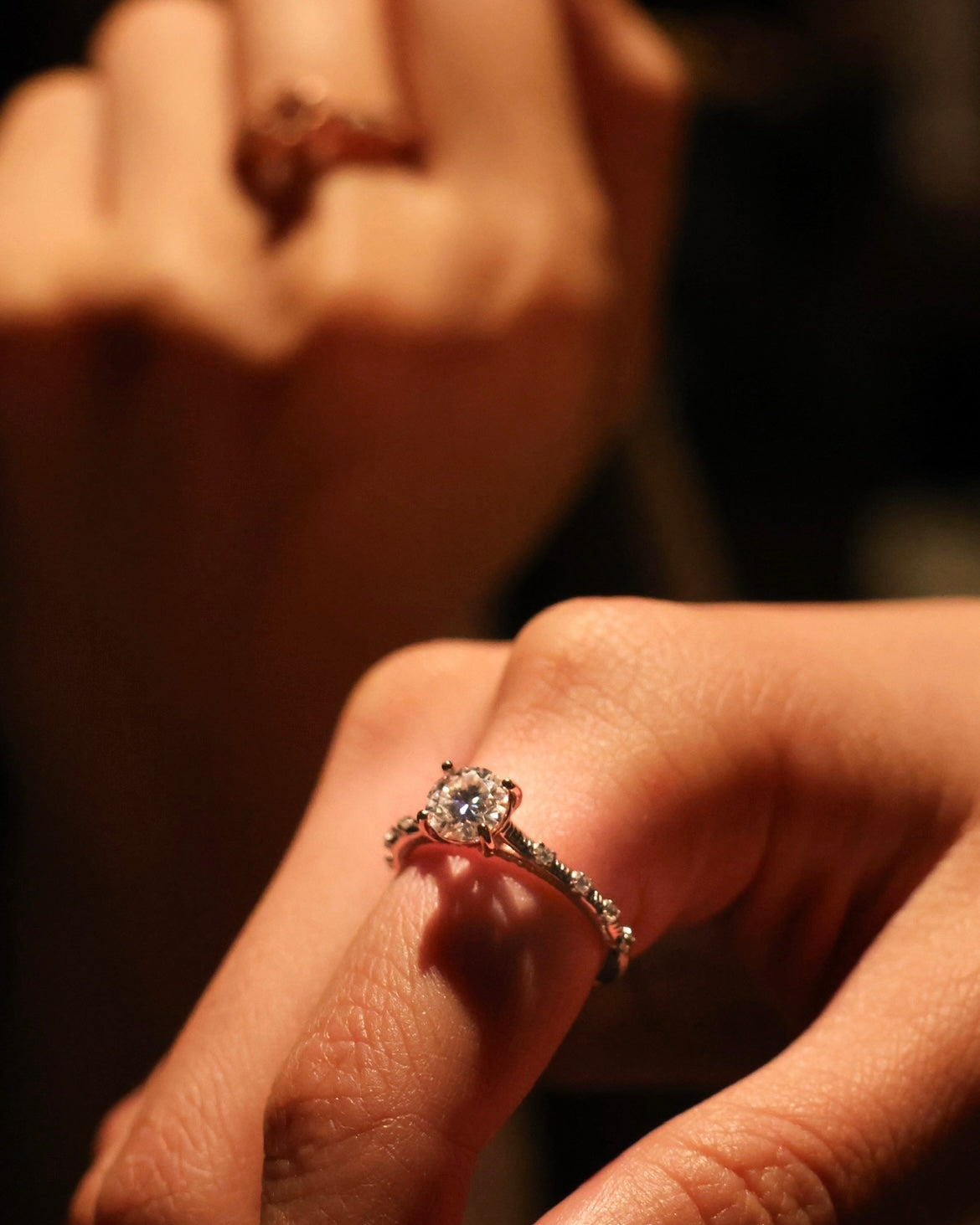 the Twist of Lullaby | Special Edition [Moissanite cupid cut diamond]