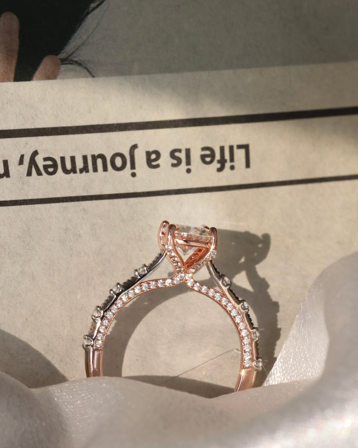 the Twist of Lullaby | Special Edition [Moissanite cupid cut diamond]