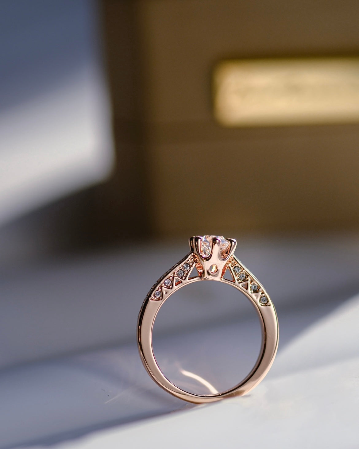 Lullaby | Swarovski ® Stone| Brass plated with 18K Gold