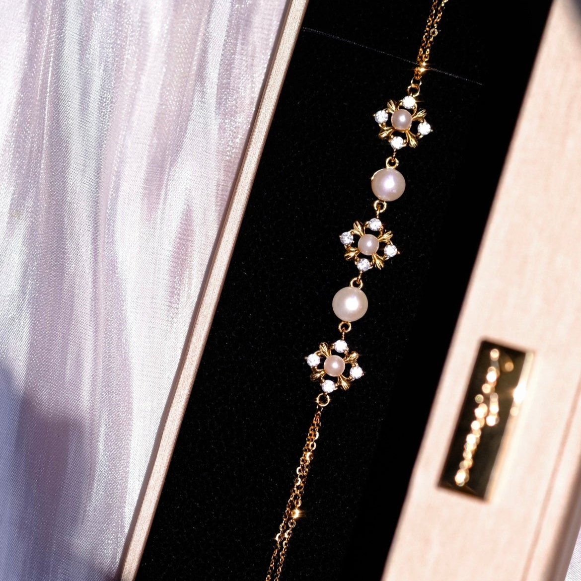 Happiest Things - Collection Peterpan - Bracelet - Silver plated with 18k Gold