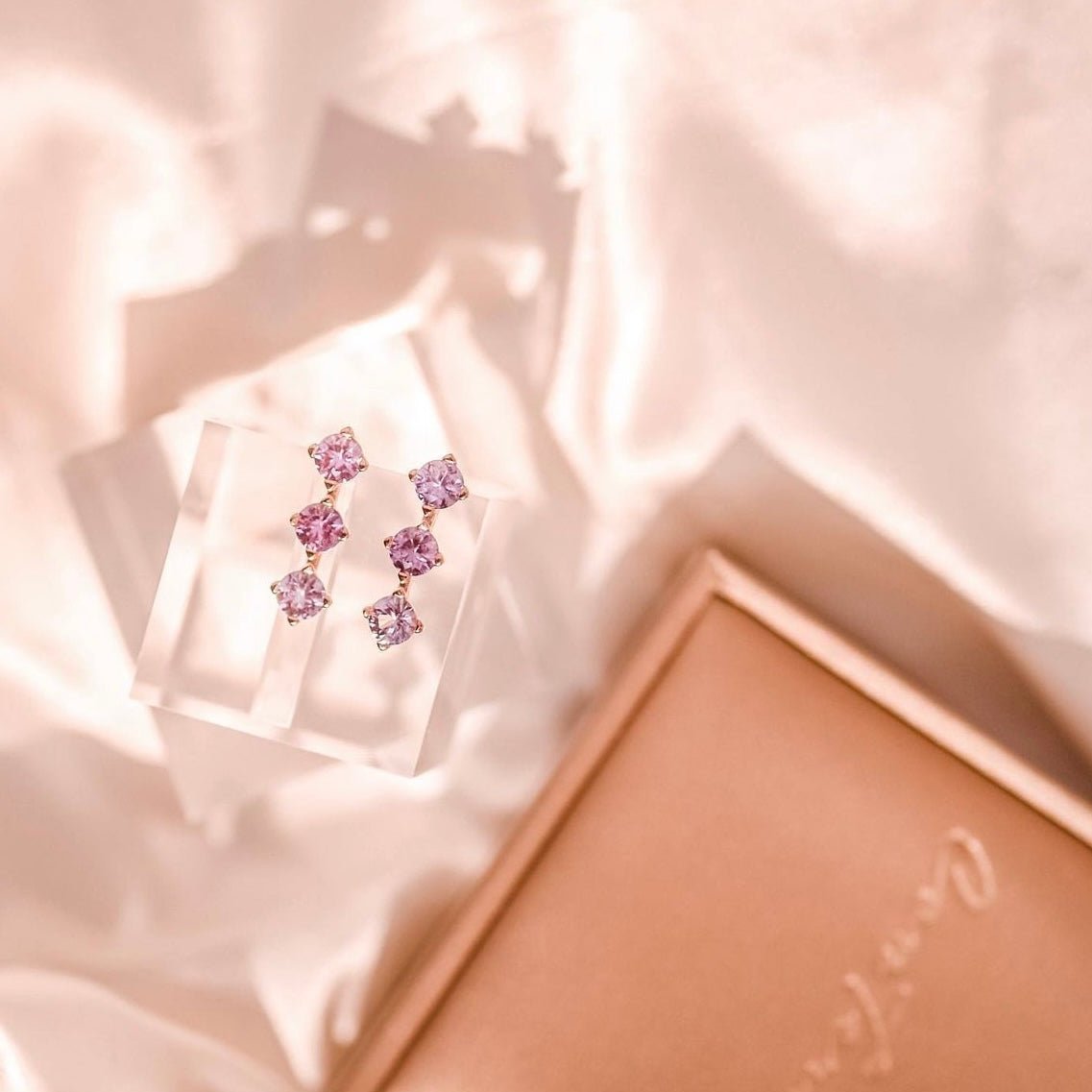 Goodbye Chihiro | Collection Spirited Away - Classy Alexandrite Rosegold earrings