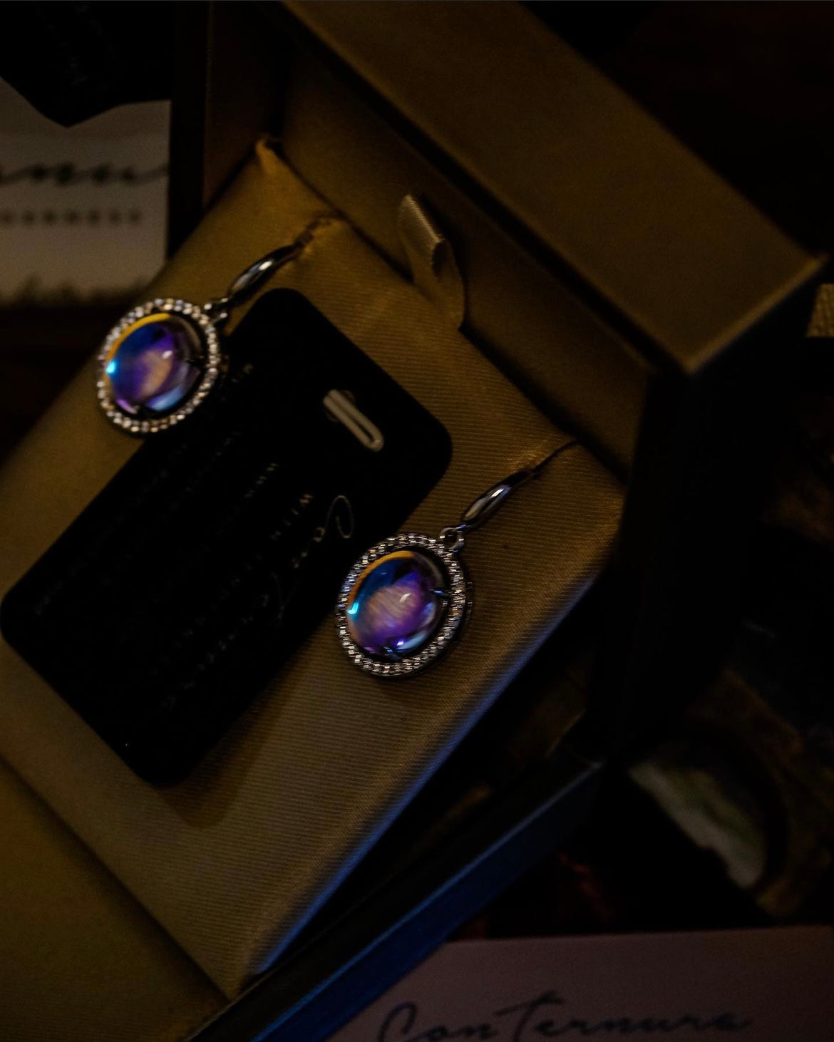 Talking to the Moon | Collection To: Me - High Quality Moonstone earrings: Daily Essentials