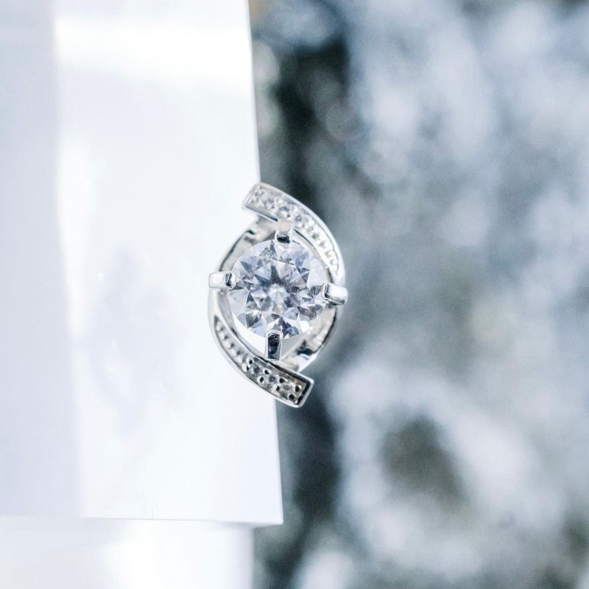 No Matter | Collection to every girl- Aesthetic, classic & modern Diamond earrings