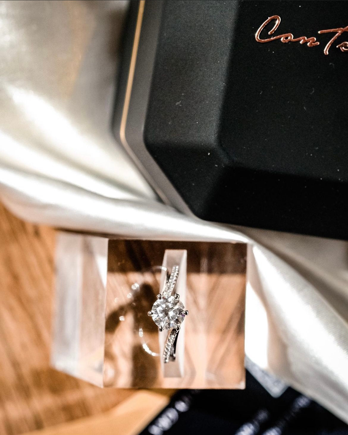 𝐓𝐨: 𝐌𝐄 | Every girl has to get a ring for herself - Diamond ring Colour D adjustable - Freesize