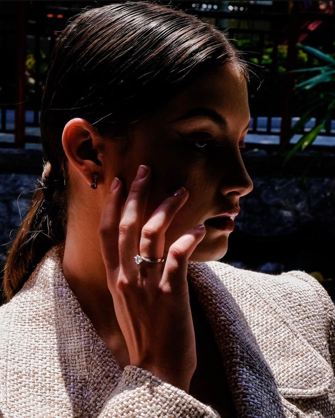 𝐓𝐨: 𝐌𝐄 | Every girl has to get a ring for herself - Diamond ring Colour D adjustable - Freesize