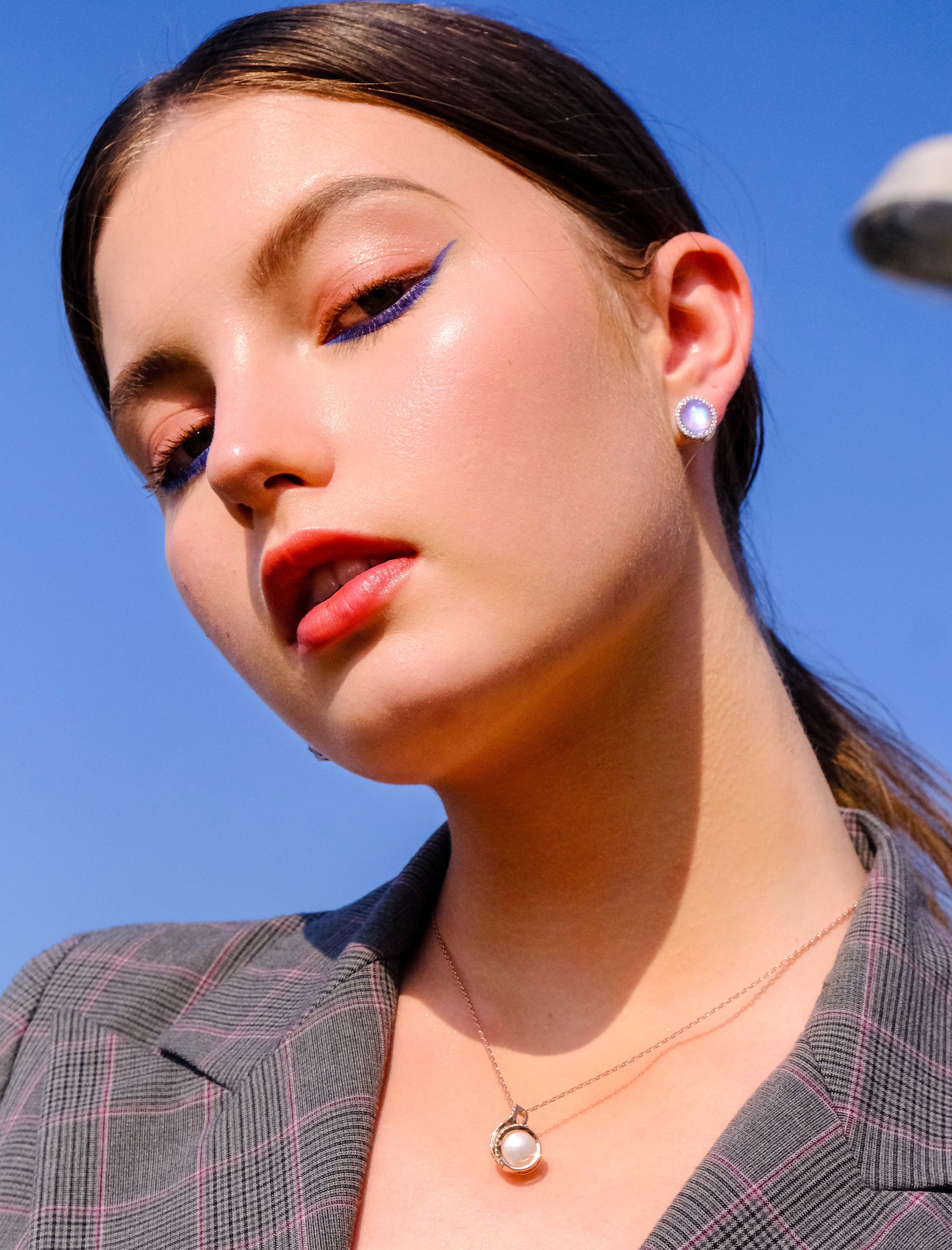 Talking to the Moon | Collection To: Me - High Quality Moonstone earrings: Daily Essentials