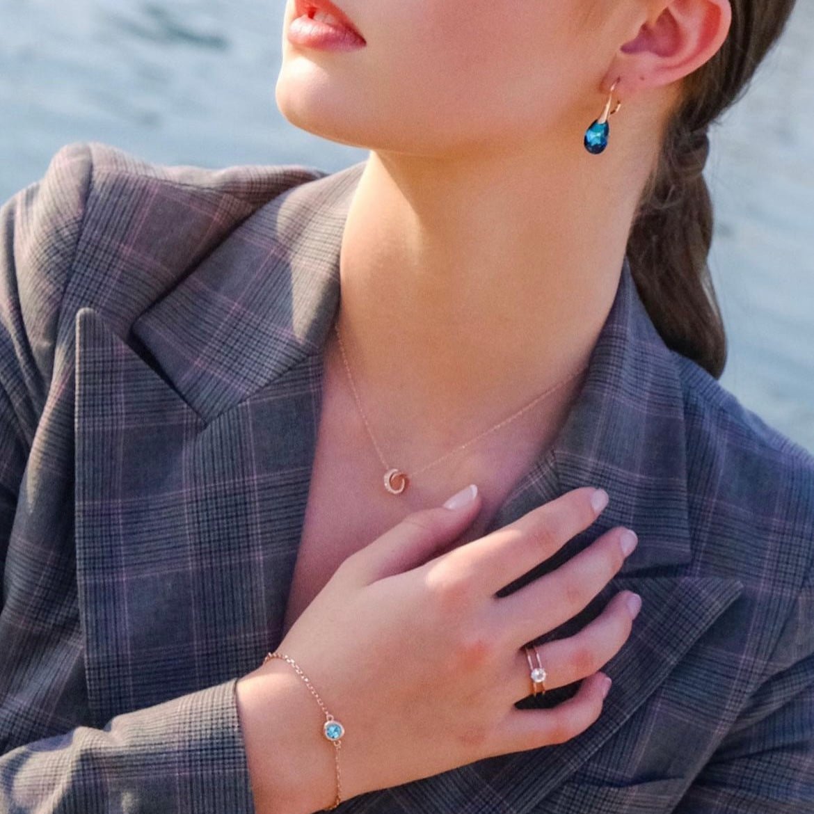 Birthstone Bracelet | 12 Colours - Swarovski crystal