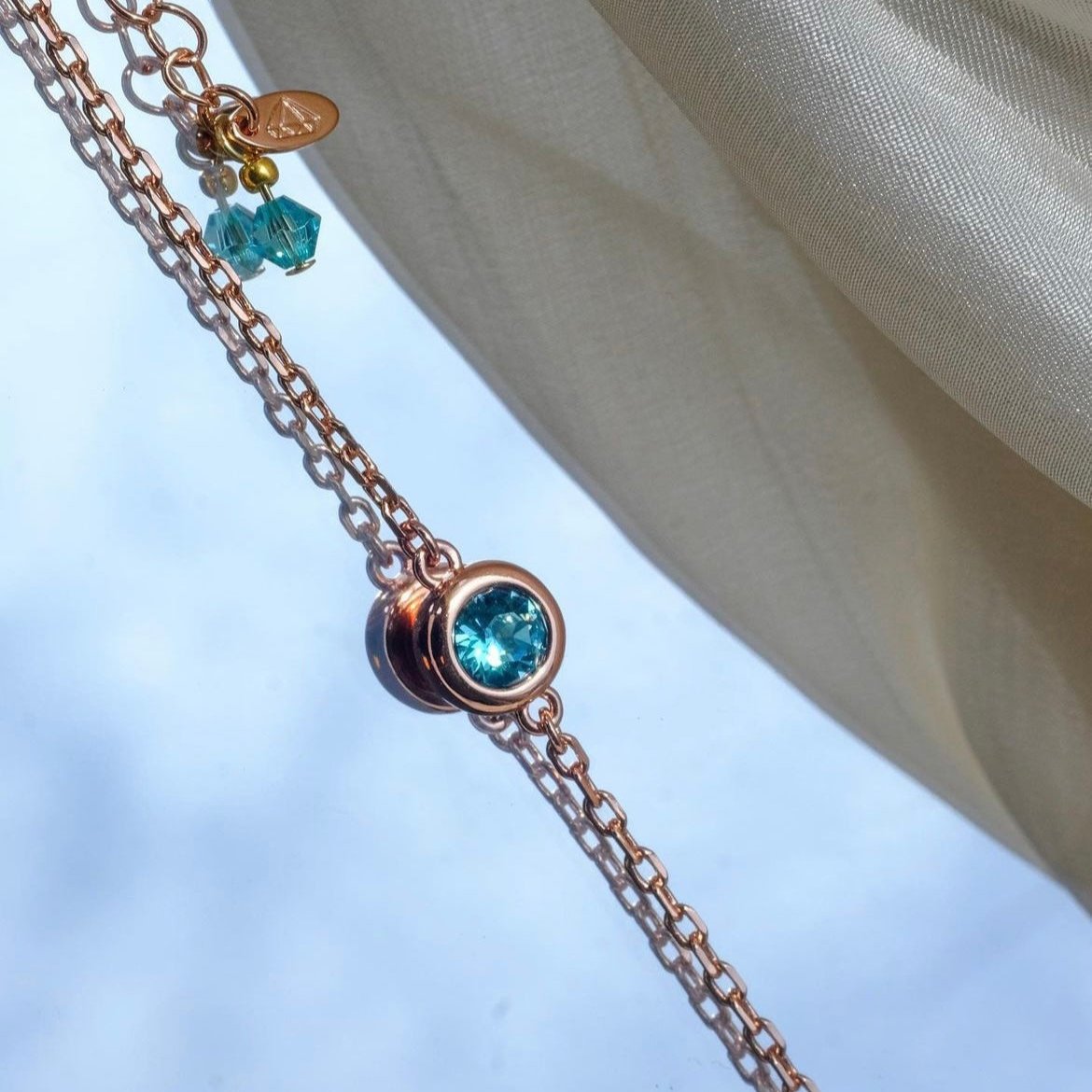 Birthstone Bracelet | 12 Colours - Swarovski crystal