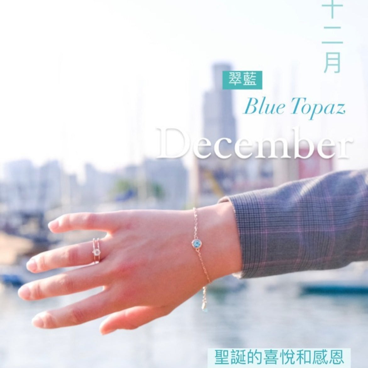 Birthstone Bracelet | 12 Colours - Swarovski crystal