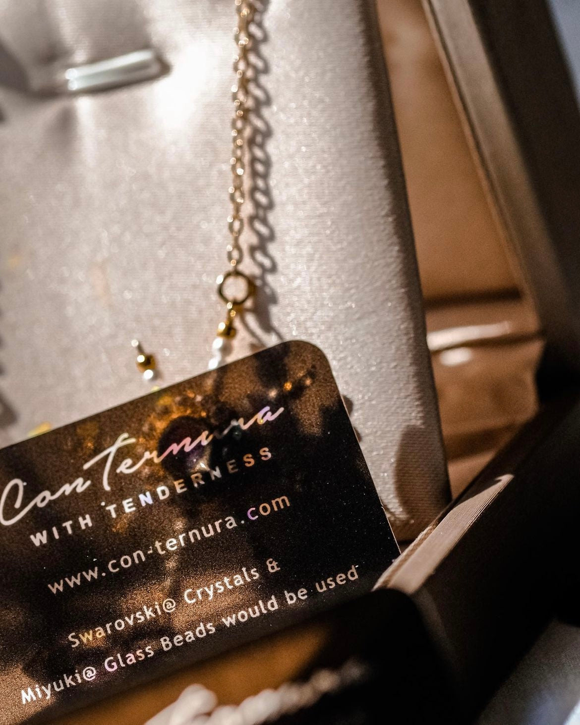 The Polar Star | Designer earrings - craftsmanship - pearls and crystal